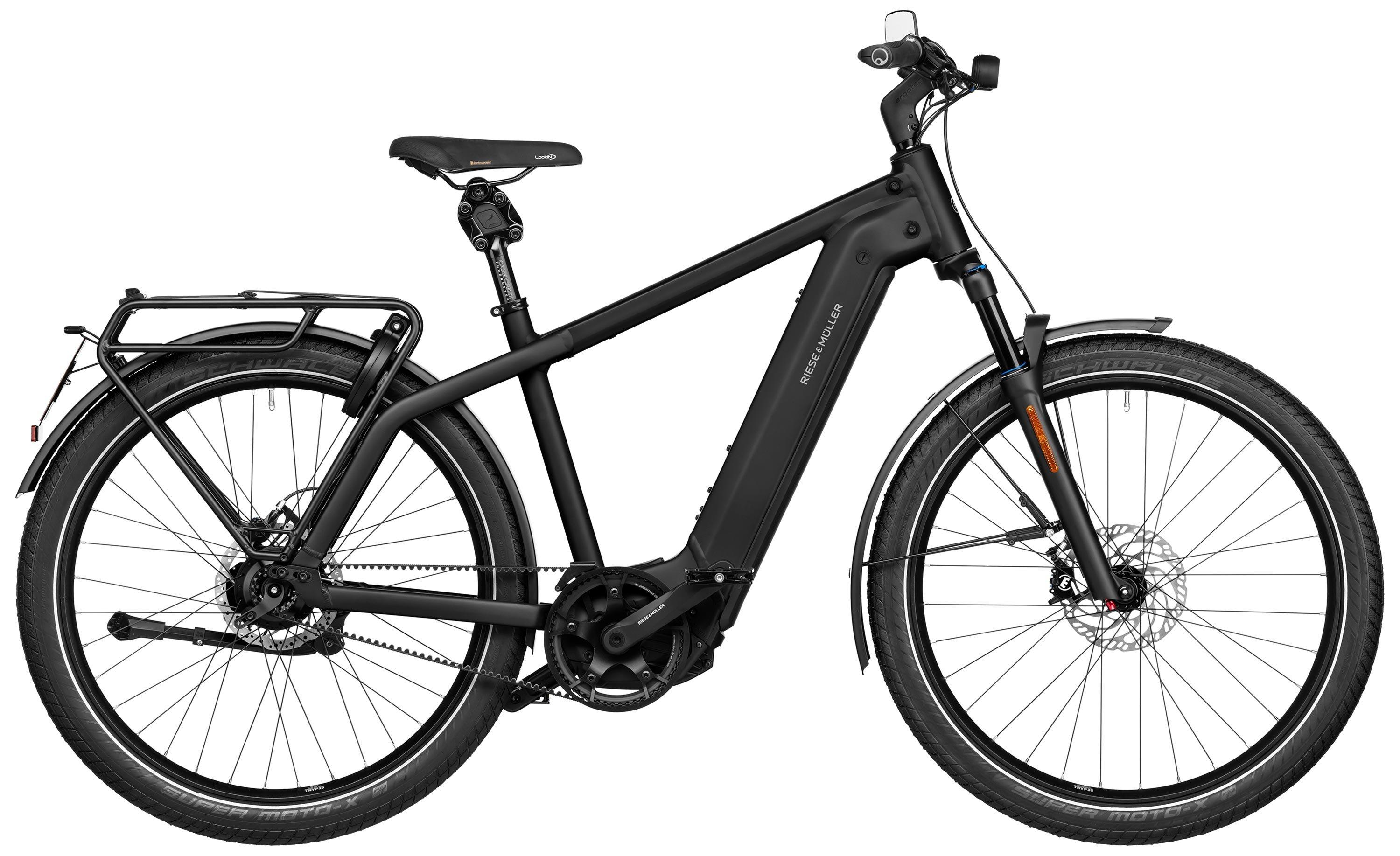 Riese & Müller Charger4 GT rohloff HS Testbike Schwarz/Anthrazit