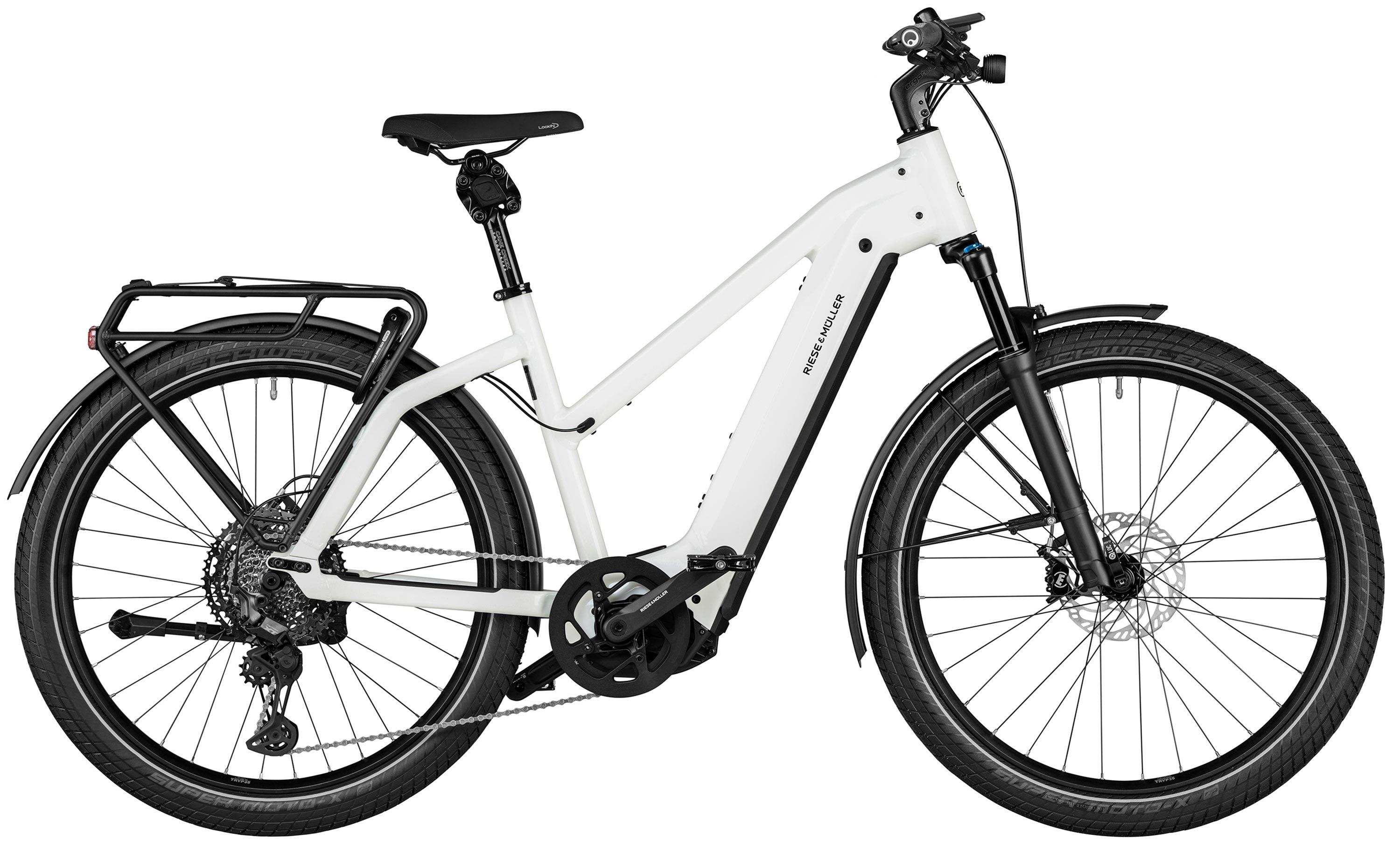 Riese & Müller Charger4 Mixte GT touring CORE Testbike Weiß