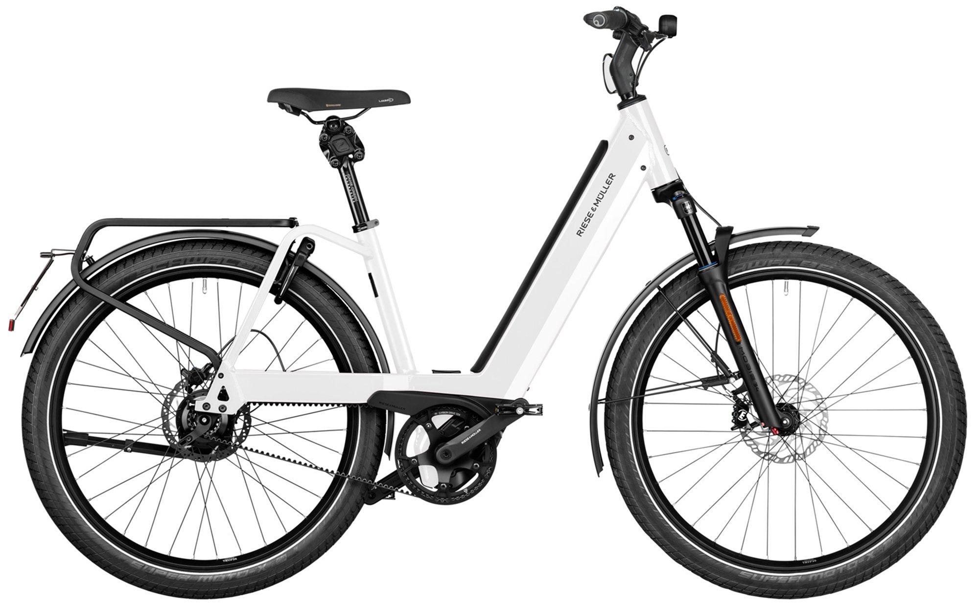 Riese & Müller Nevo4 GT rohloff HS Testbike Weiß