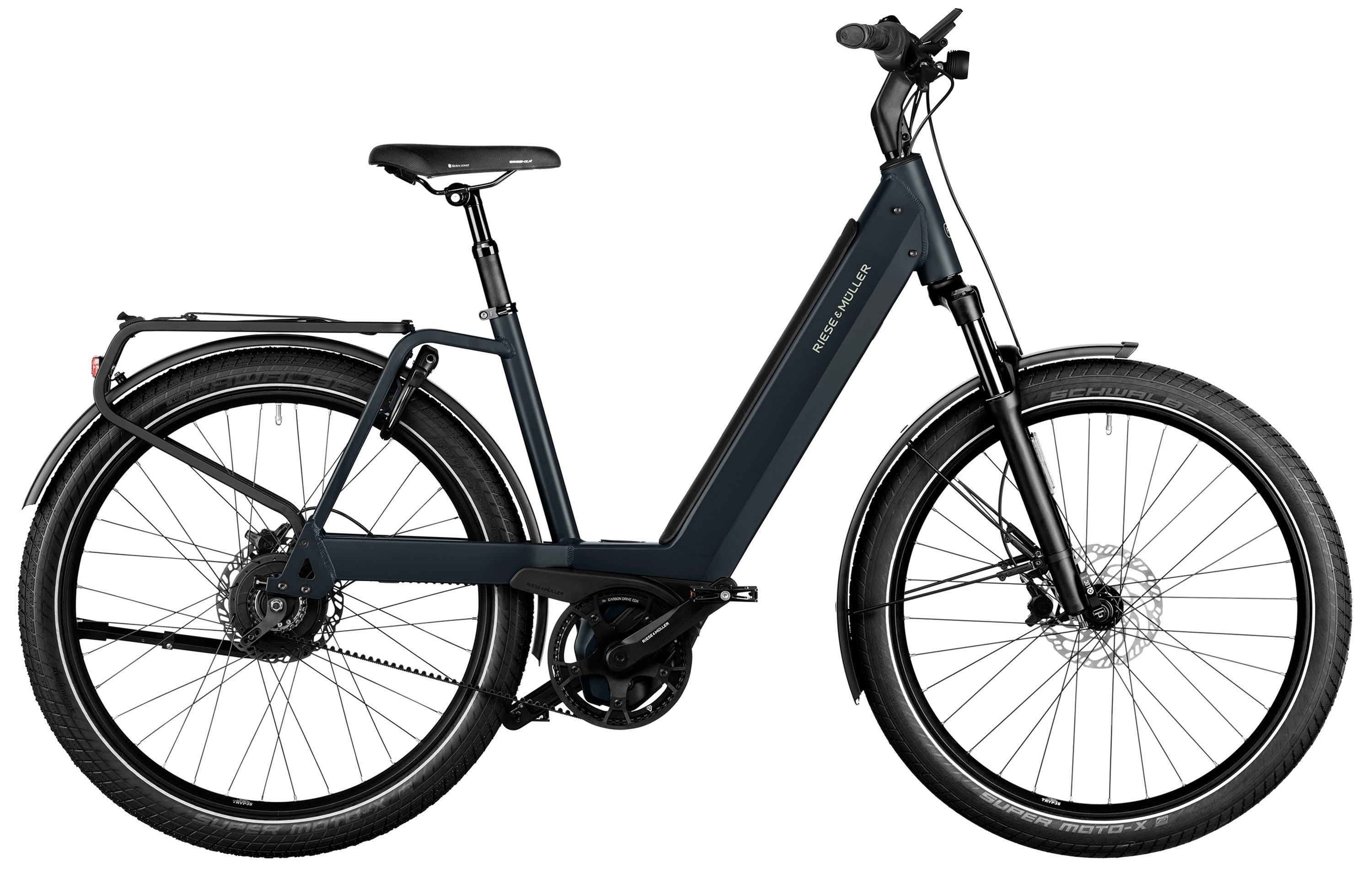 Riese & Müller Nevo4 GT vario CORE Testbike Schwarz/Grau