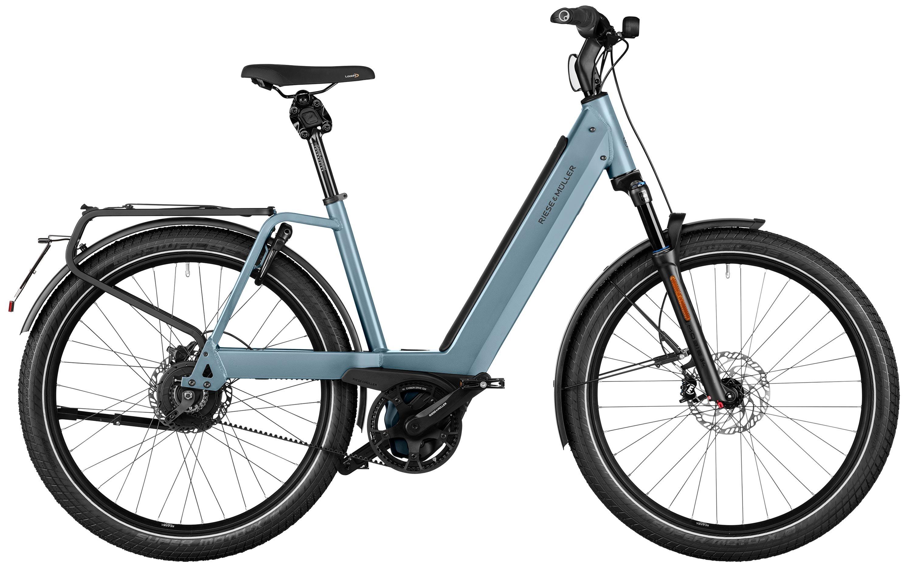 Riese & Müller Nevo4 GT vario HS Testbike Blau