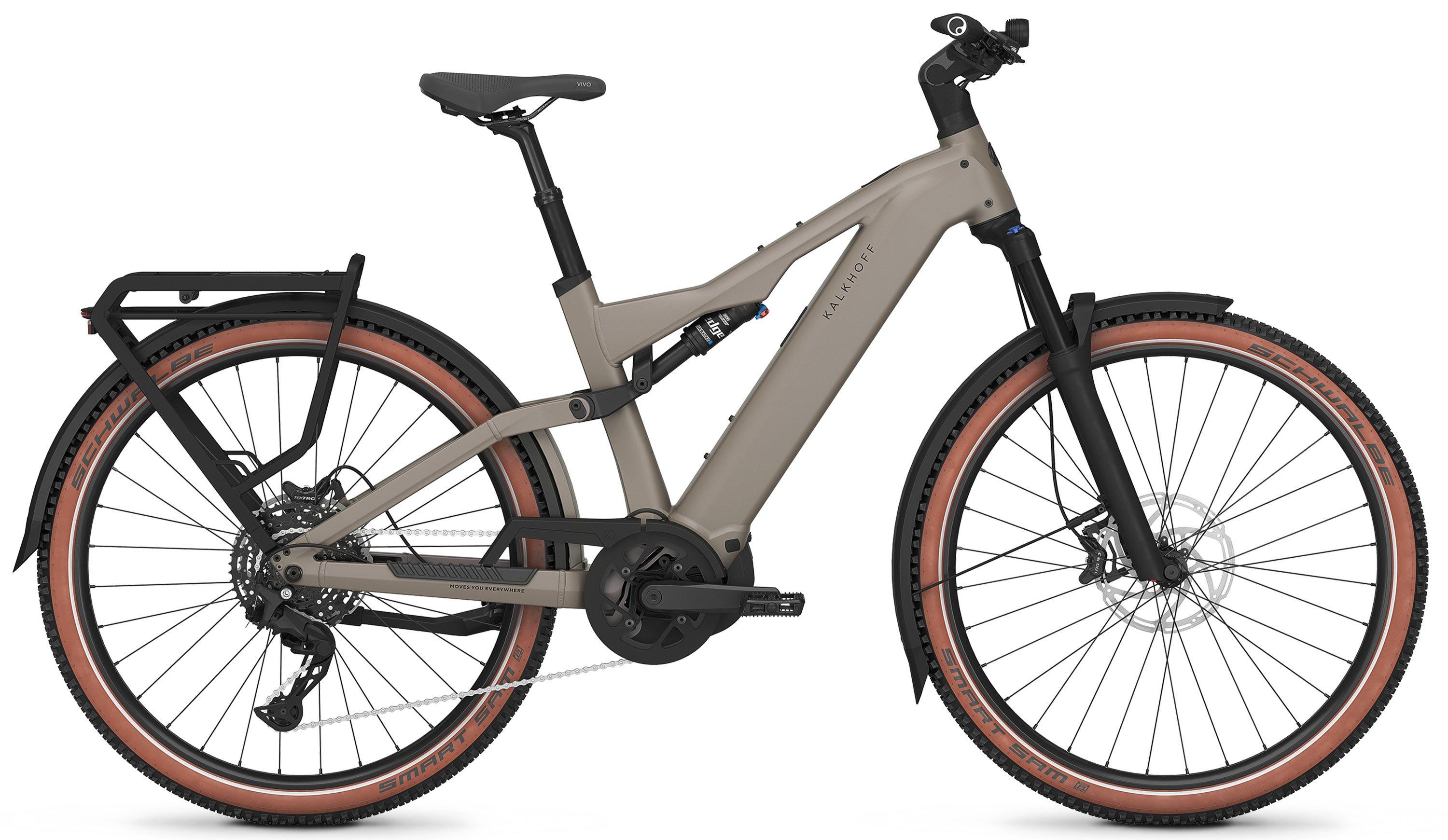 Kalkhoff ENTICE 7+ MOVE Grau/Braun