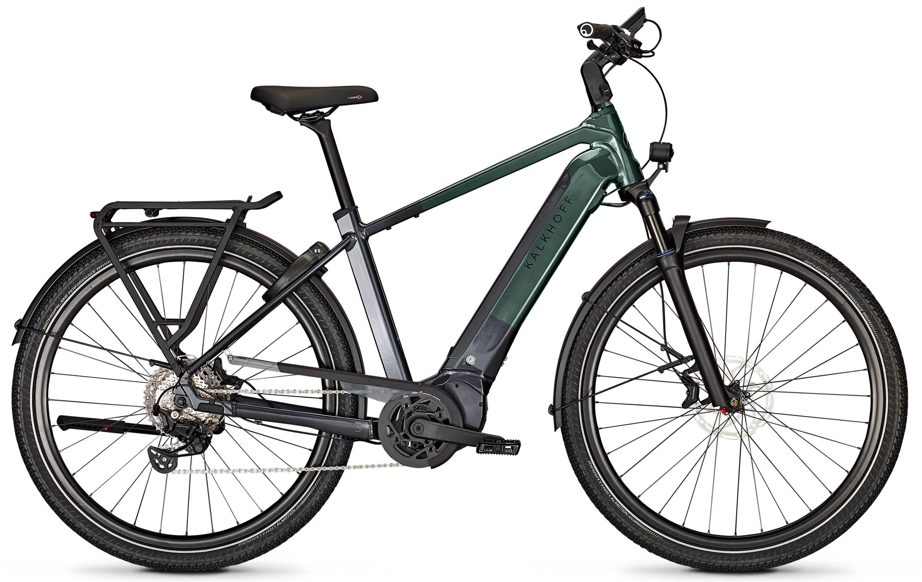 Kalkhoff ENDEAVOUR 5+ ADVANCE LTD Schwarz/Anthrazit/Grün