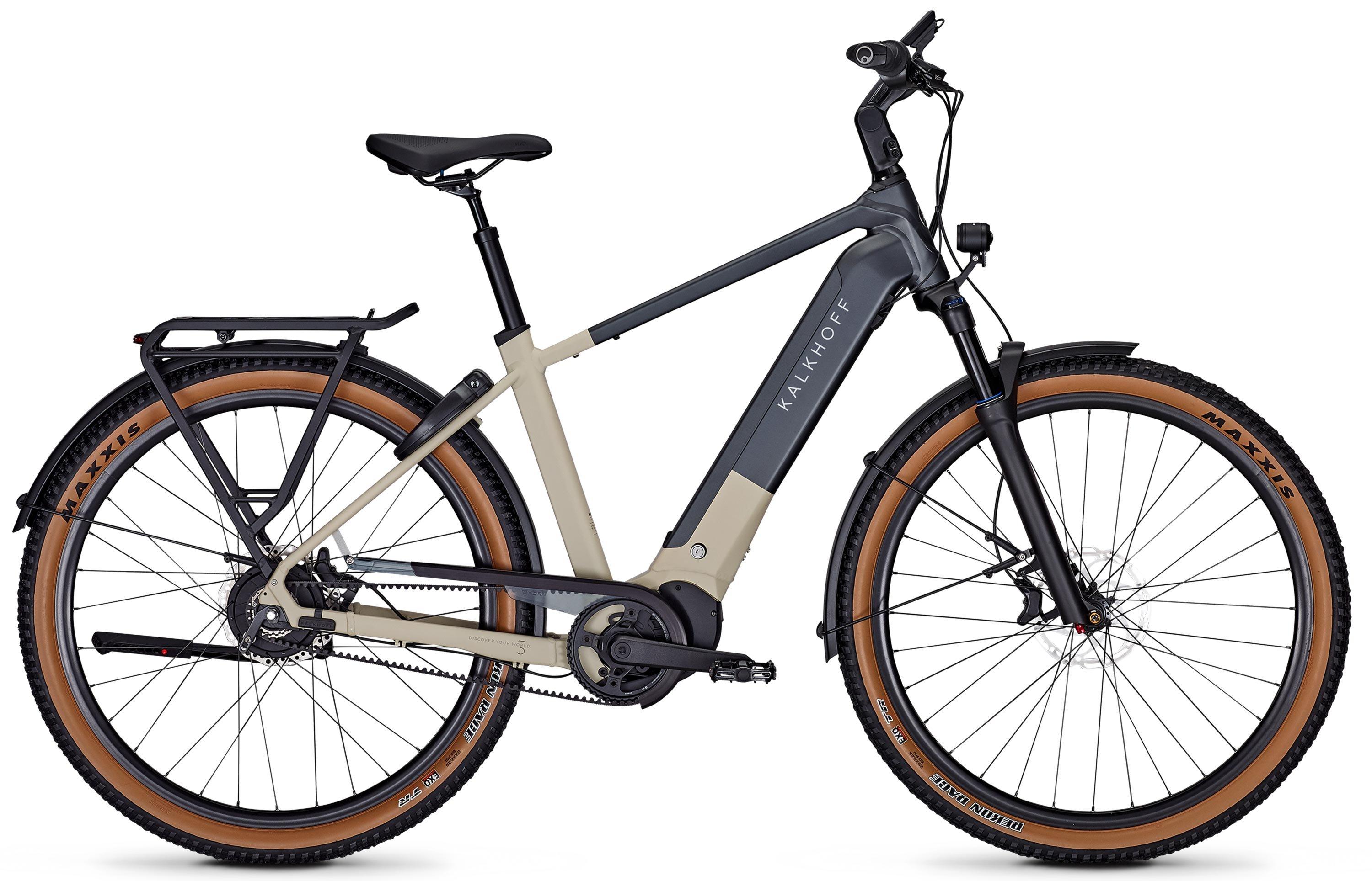 Kalkhoff ENTICE 5+ EXCITE LTD Schwarz/Braun/Beige