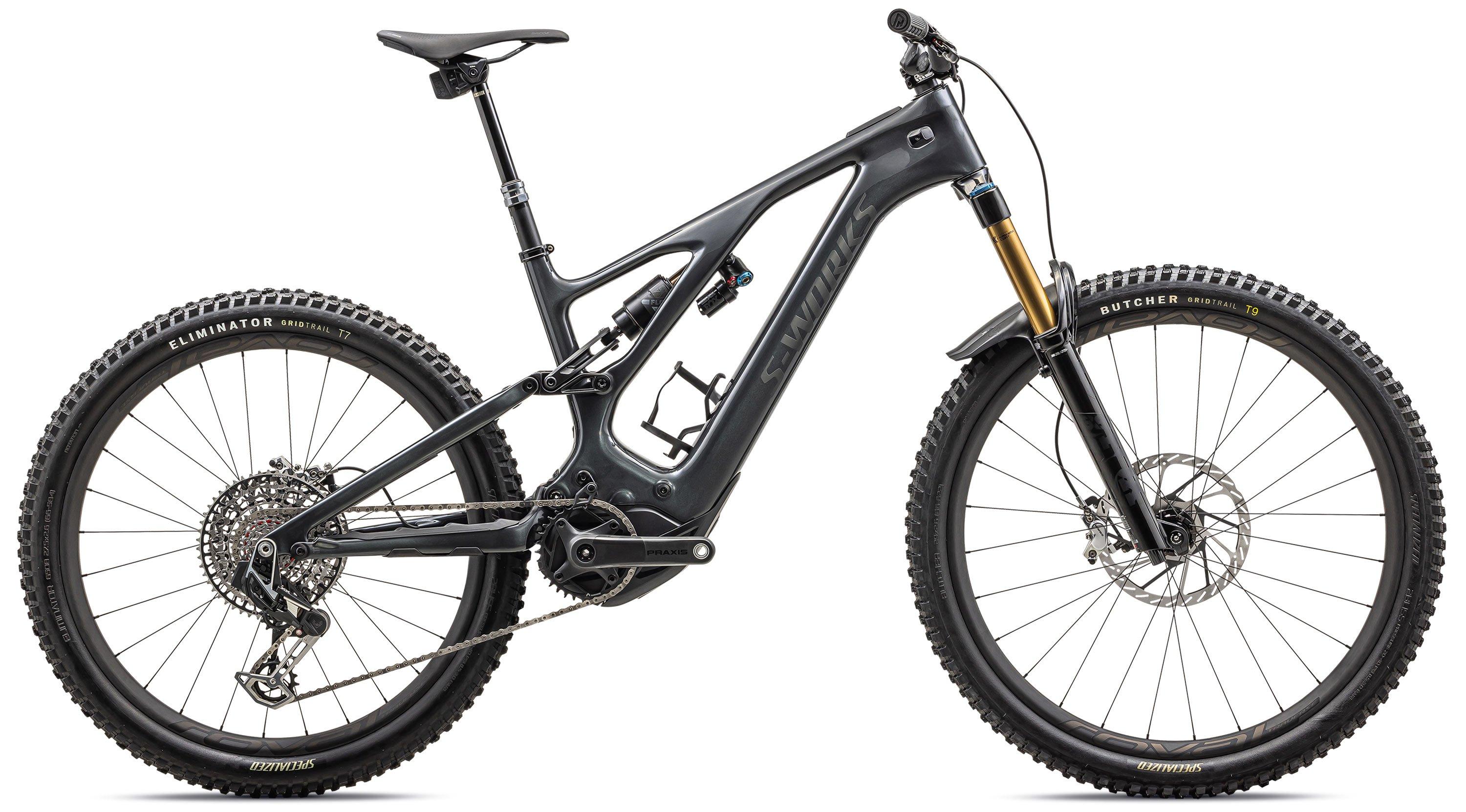 Specialized S-Works Turbo Levo Schwarz/Anthrazit/Gold