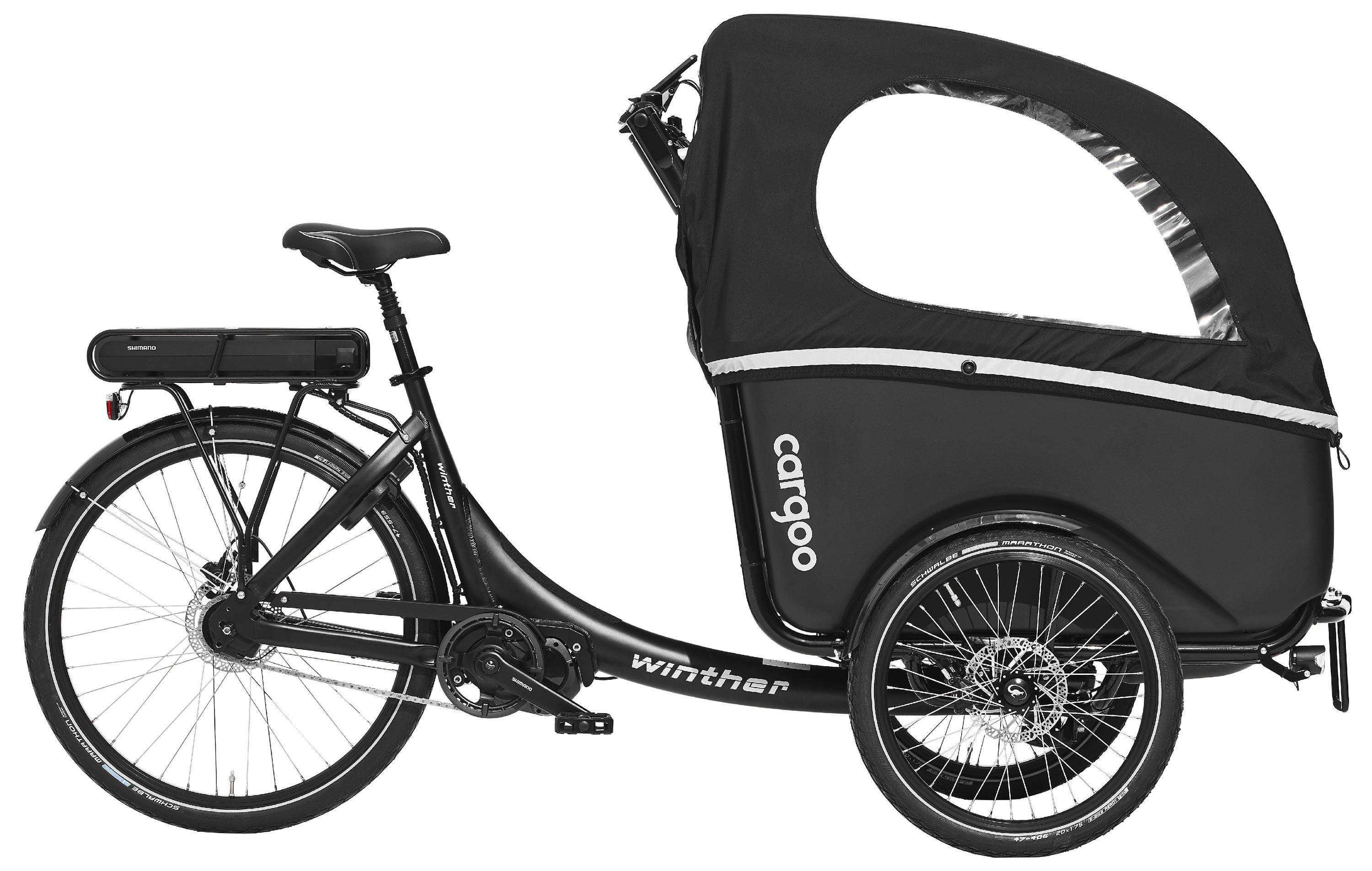 Winther Cargoo EP6 CUES 9 Schwarz
