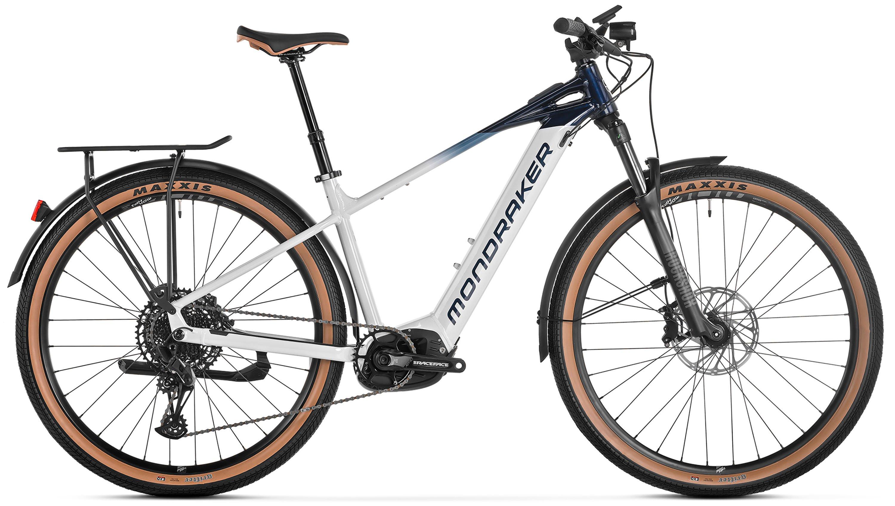 Mondraker Prime RX G4 Weiß/Grau/Blau