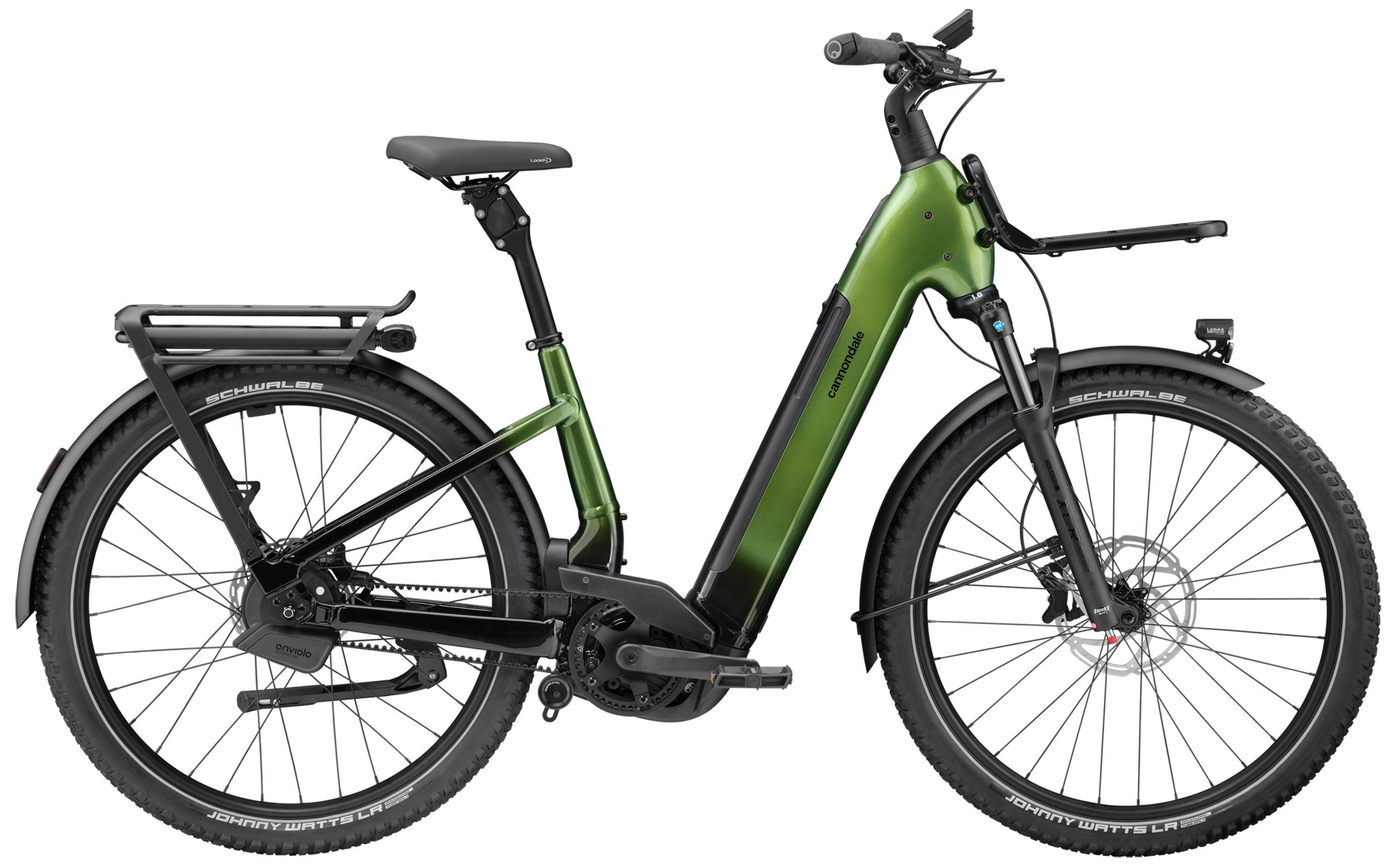 Cannondale Tesoro Automatiq Low StepThru Schwarz/Grün