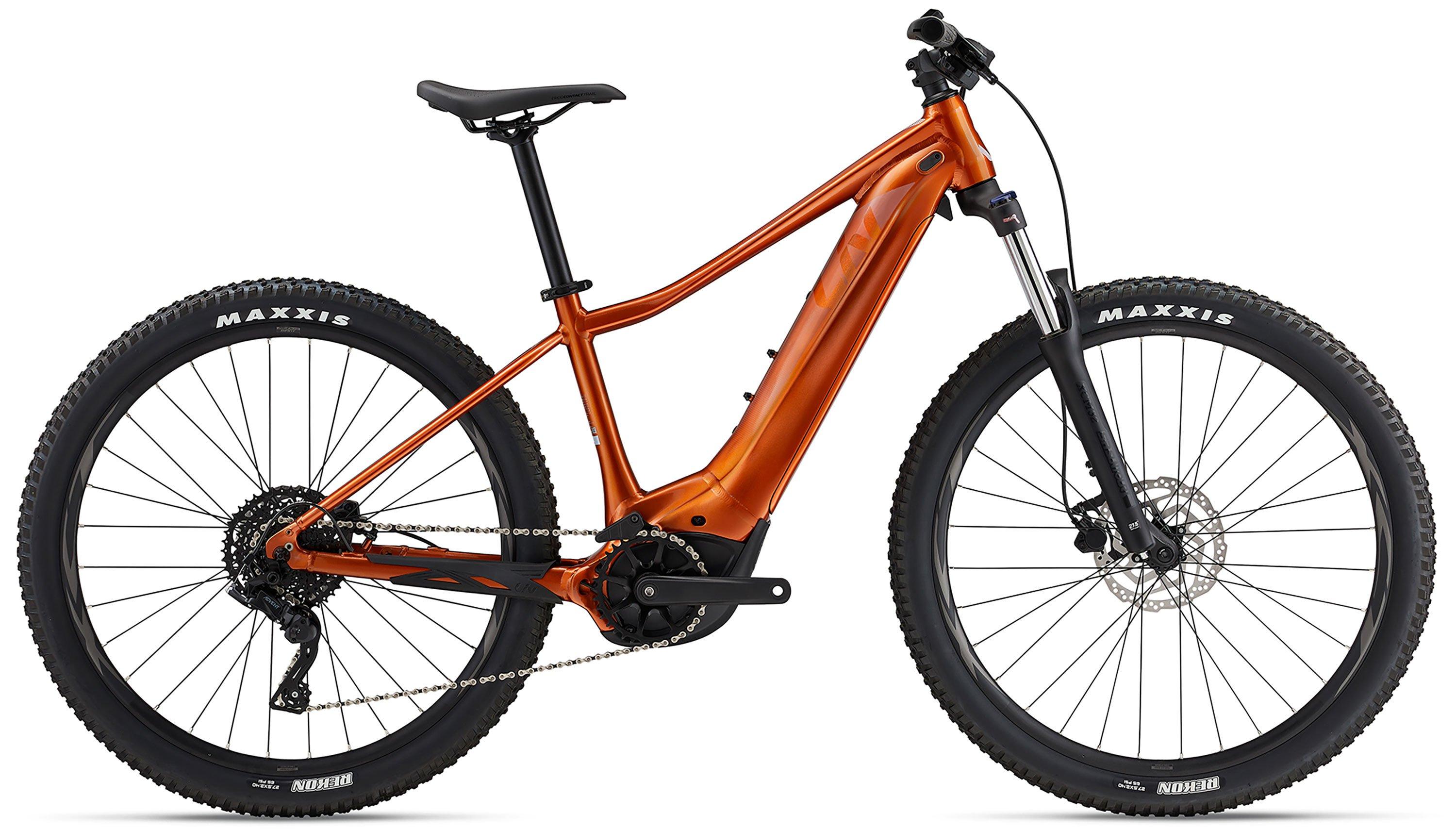 Liv Vall E+ 3 Schwarz/Rot/Orange