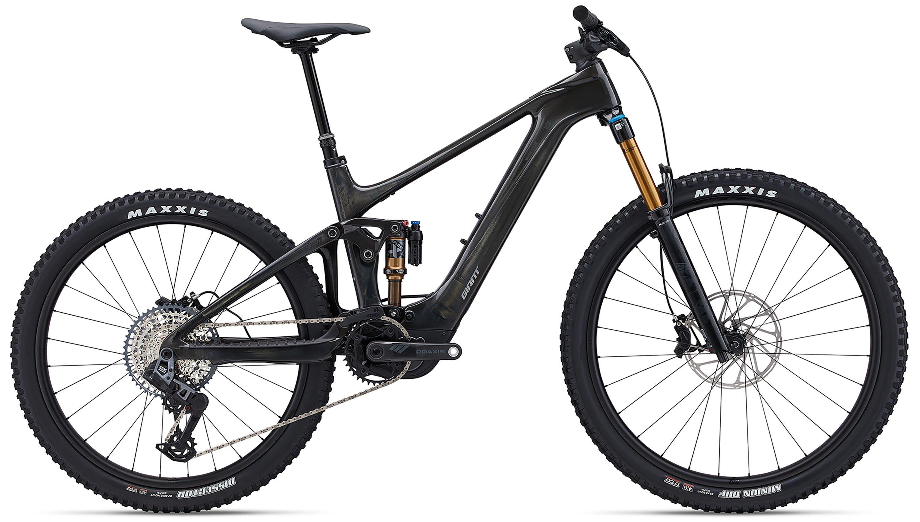 Giant Trance X Advanced E+ Elite 1 V2 Schwarz/Anthrazit/Gold