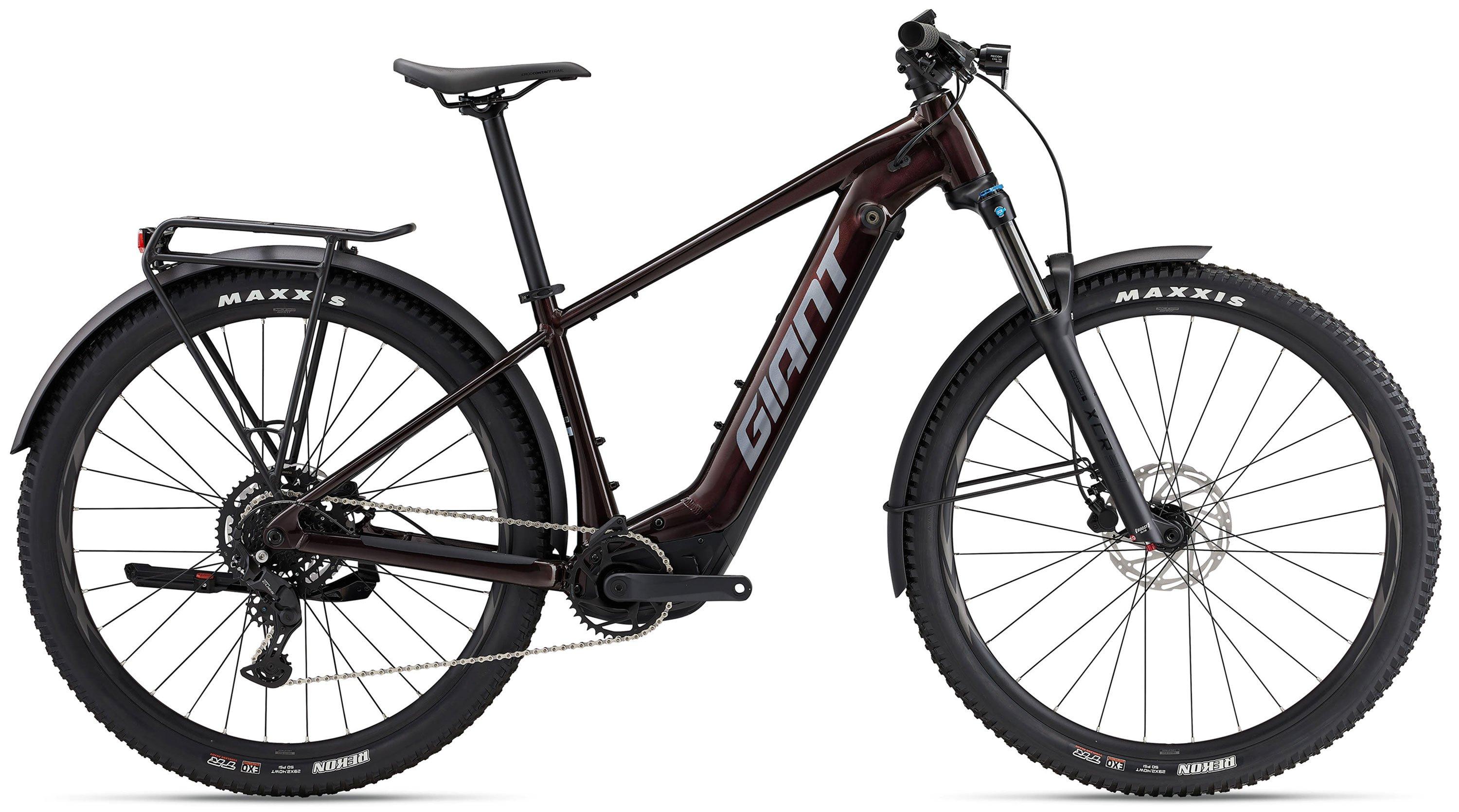 Giant Fathom E+ EX 2 Schwarz/Rot/Braun