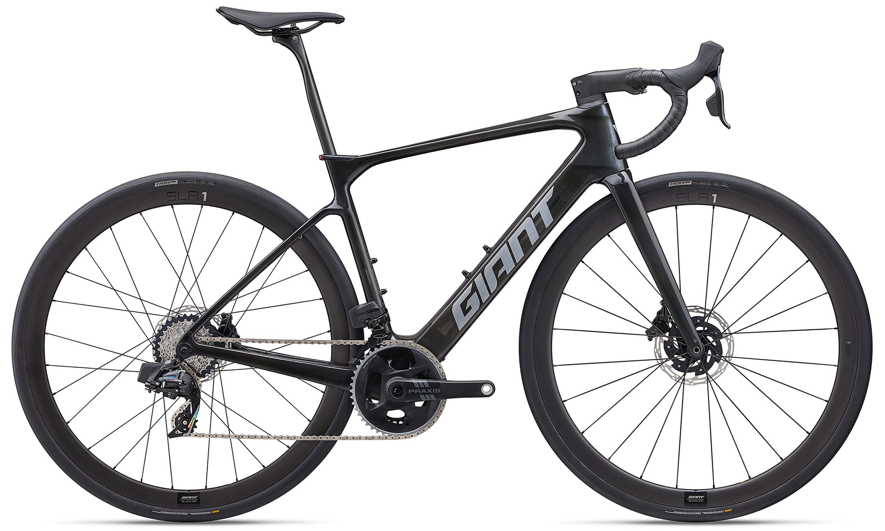Giant Defy Advanced E+ Elite 1 Schwarz/Anthrazit/Gold