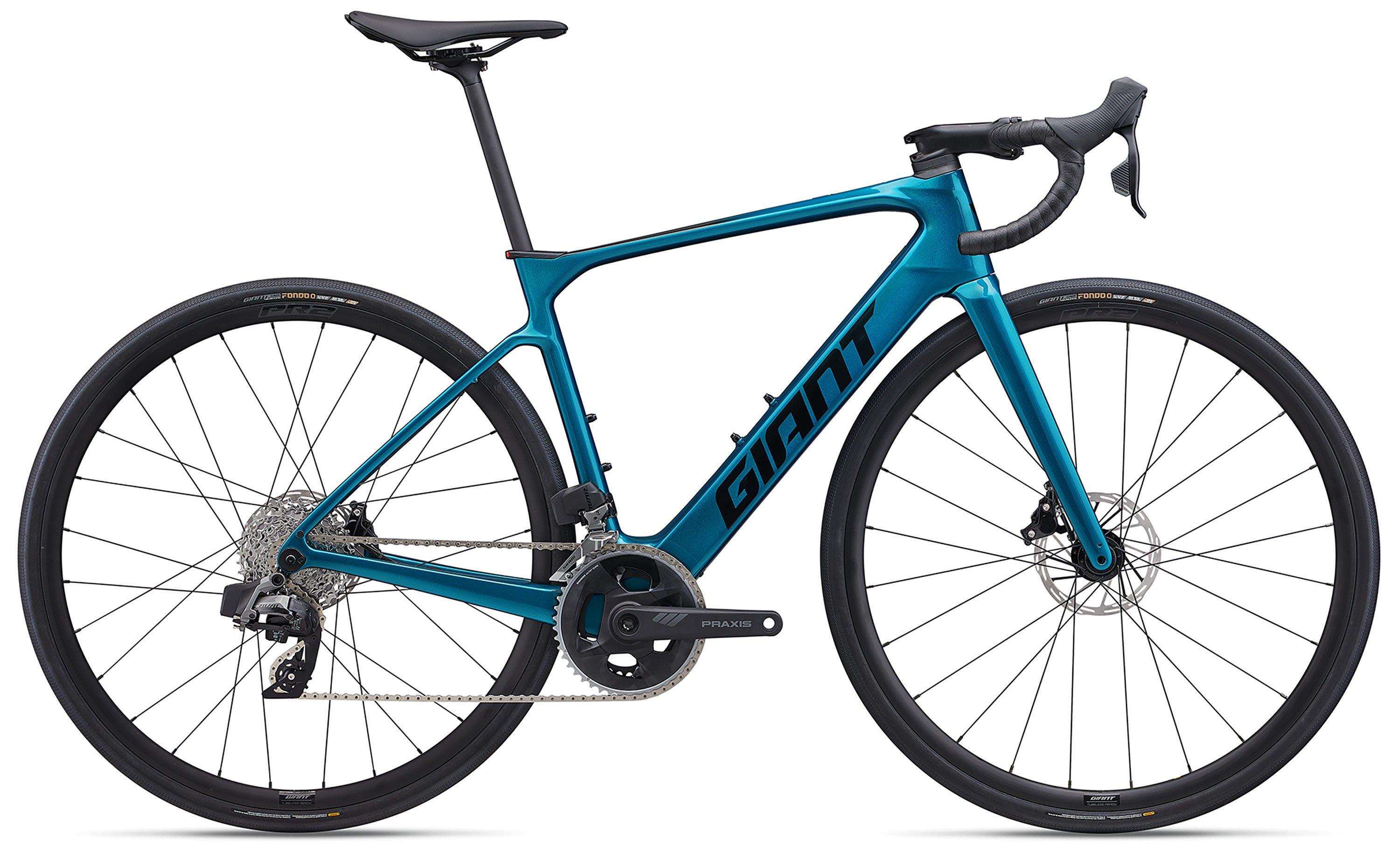 Giant Defy Advanced E+ Elite 2 Blau/Türkis