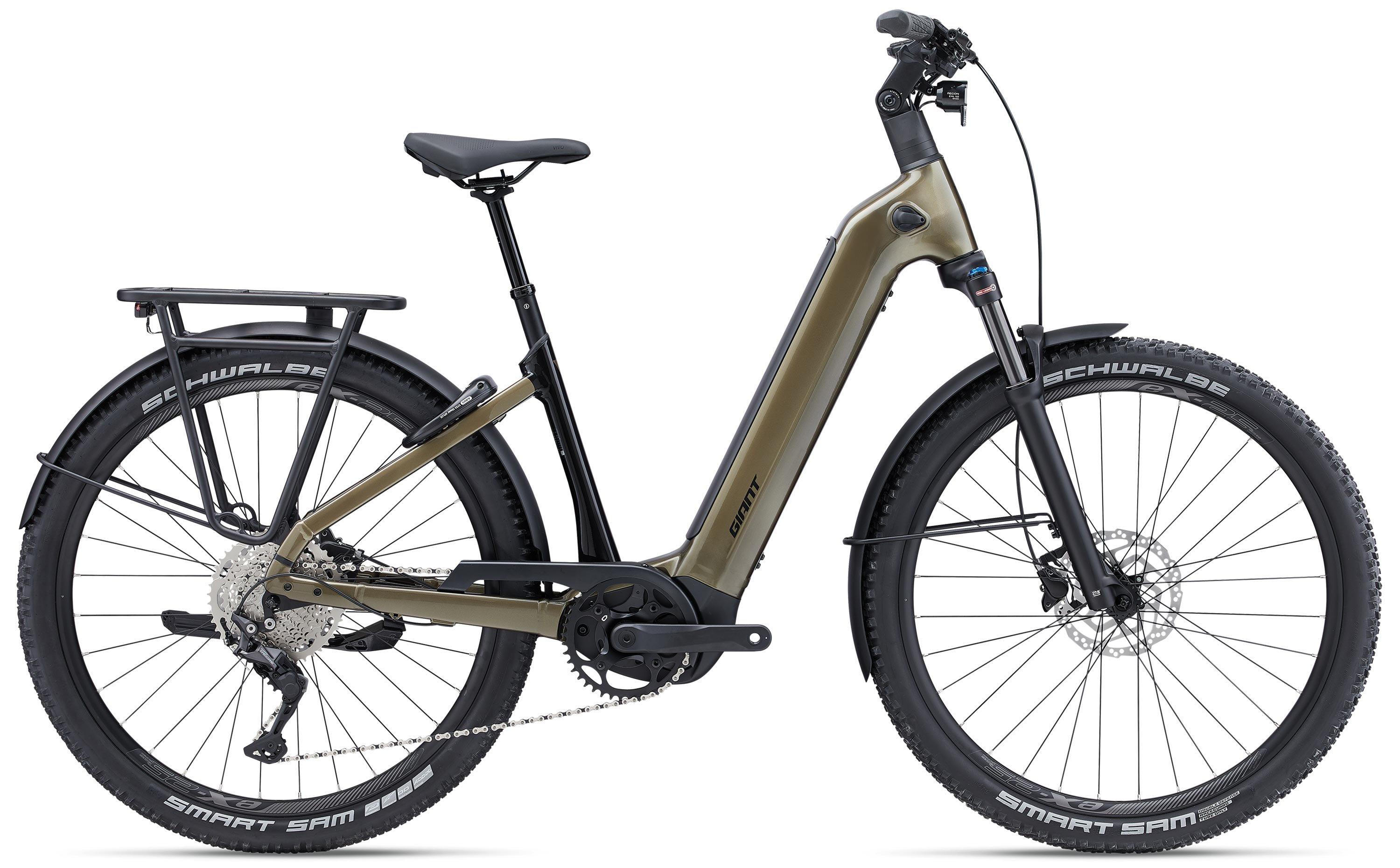 Giant AnyTour X E+ 3 Schwarz/Grün/Braun/Gold