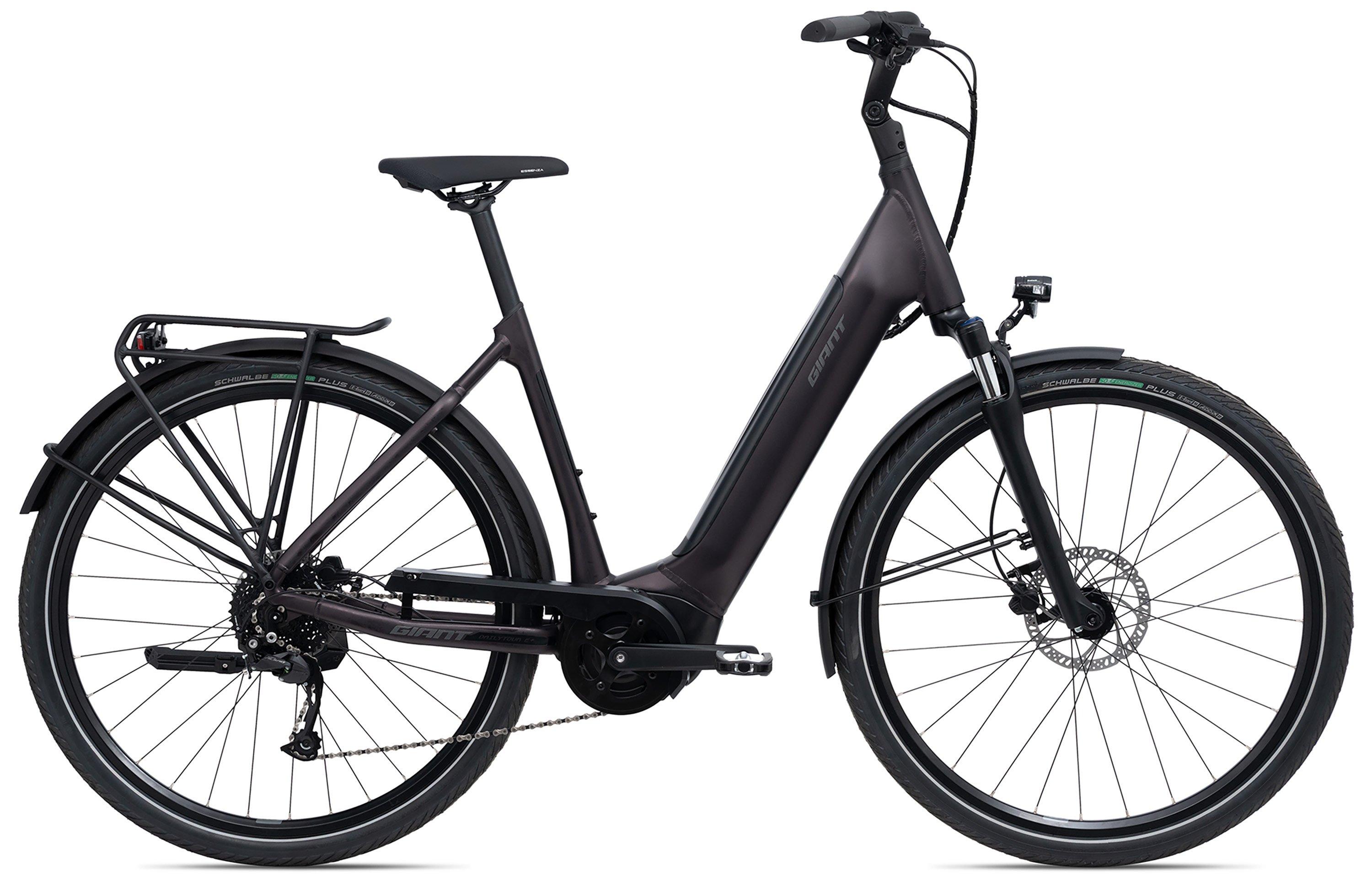 Giant DailyTour E+ 3 LDS Schwarz/Lila