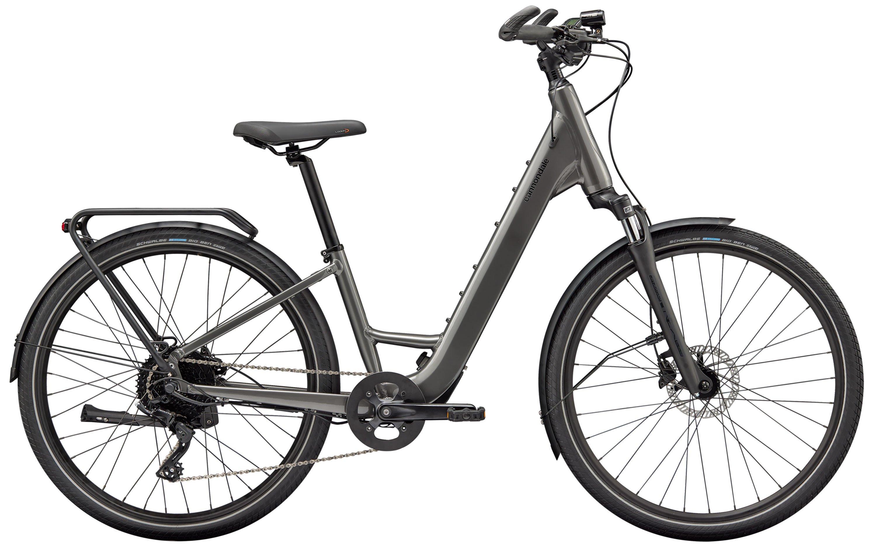 Cannondale Mavaro SL 1 Low StepThru Schwarz/Anthrazit