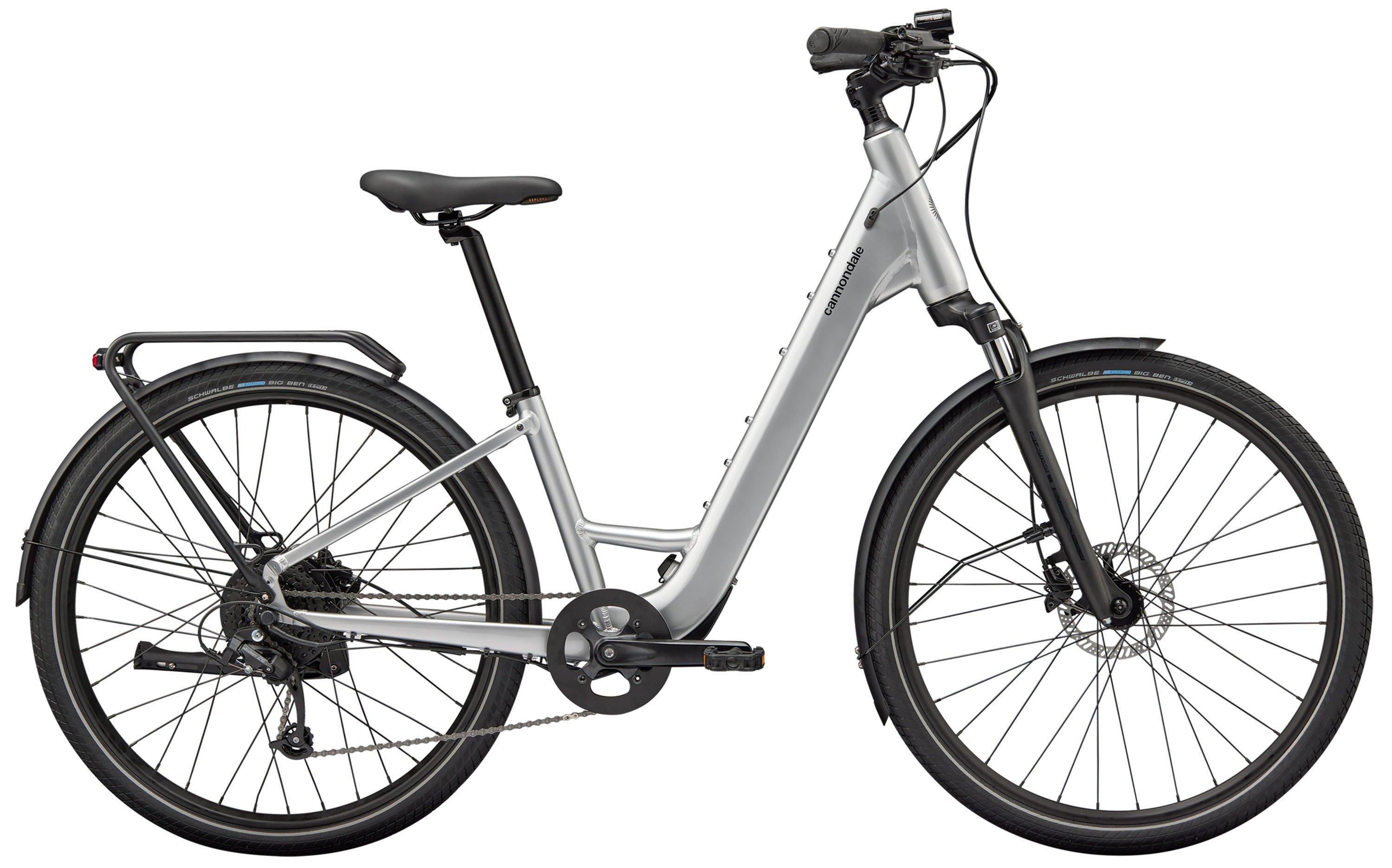 Cannondale Mavaro SL 2 Low StepThru Schwarz/Grau/Silber