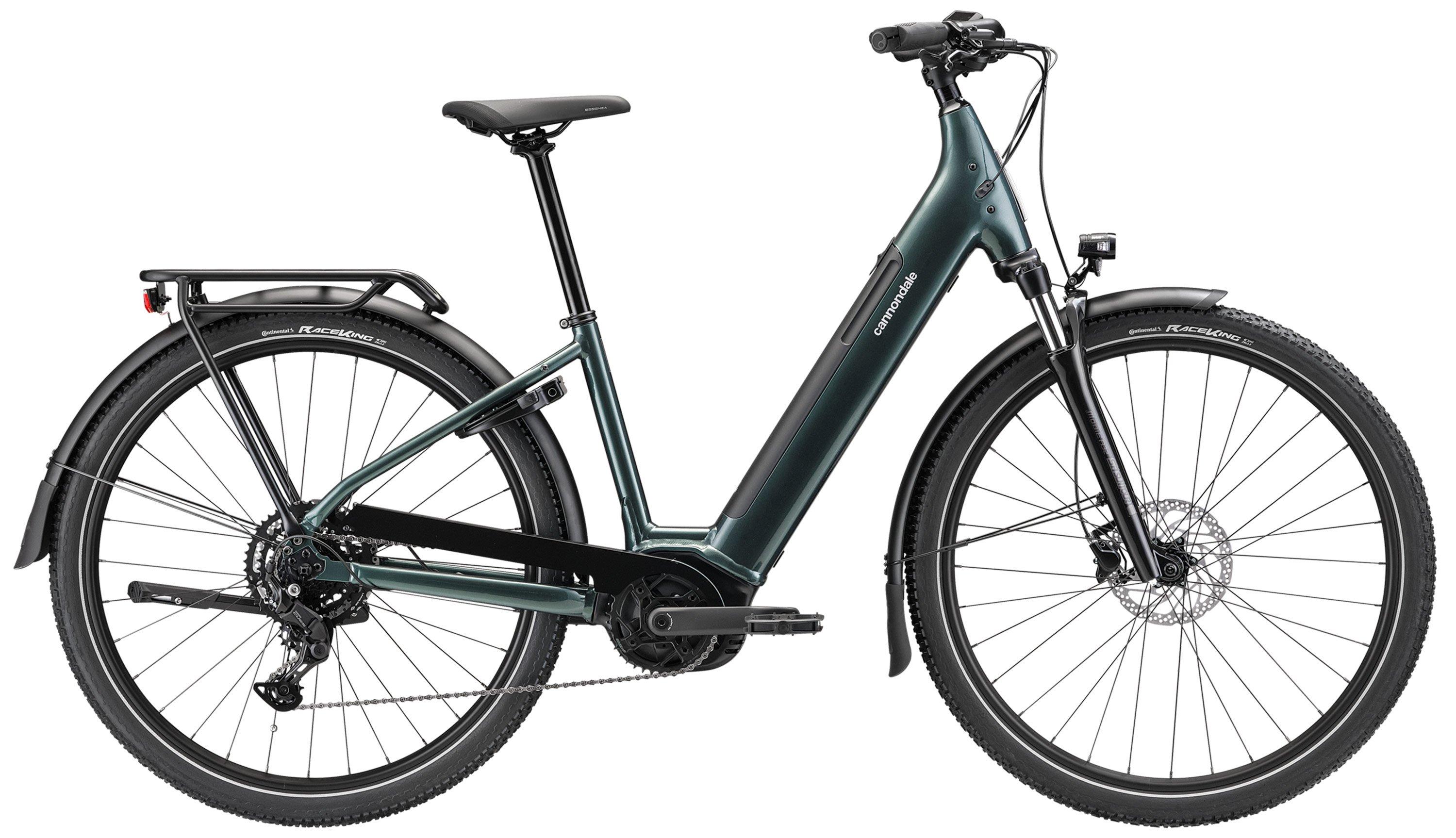 Cannondale Tesoro 3+ Low StepThru Schwarz/Grün