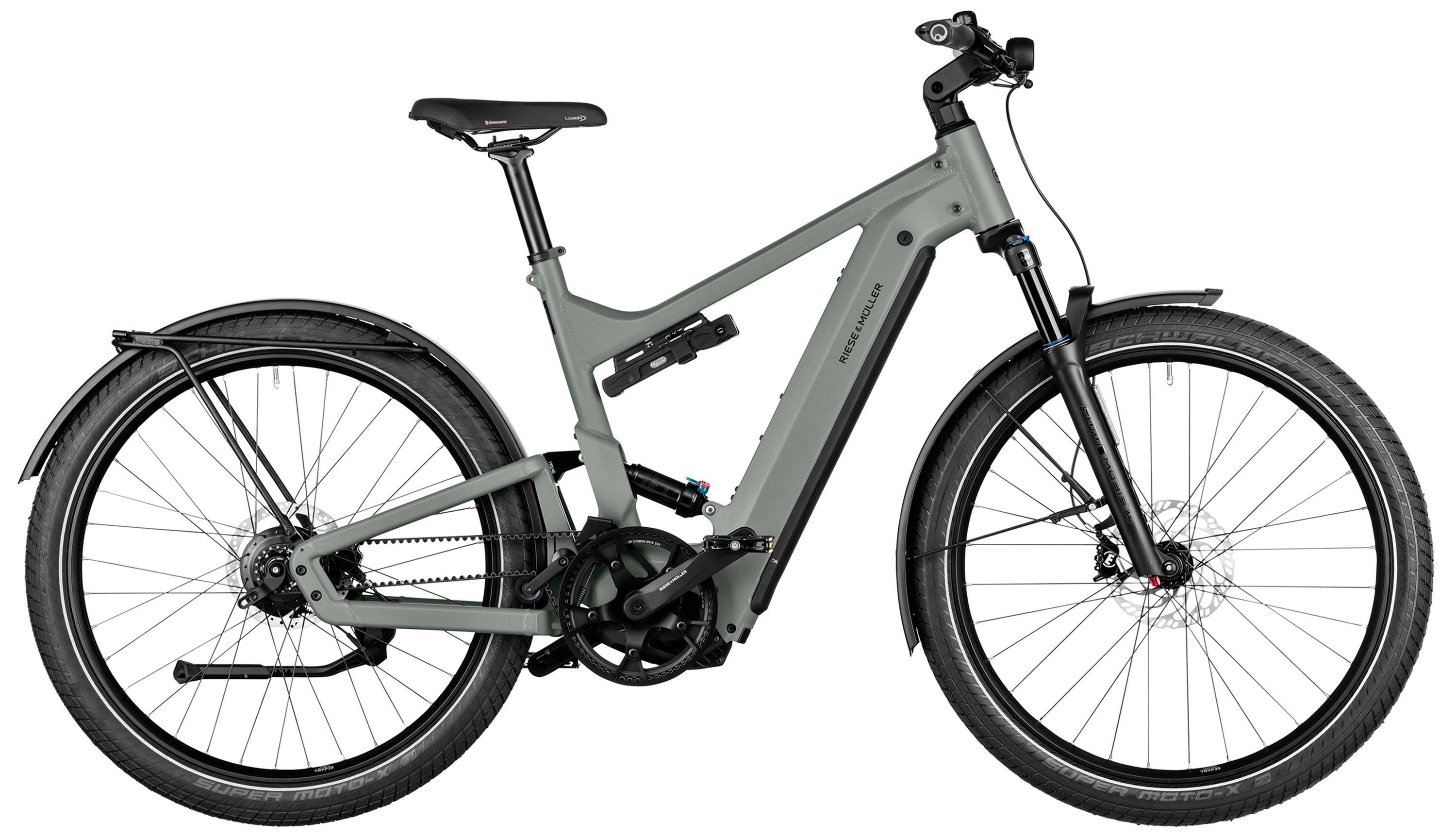 Riese & Müller Delite4 GT rohloff Grau/Grün – Image 2
