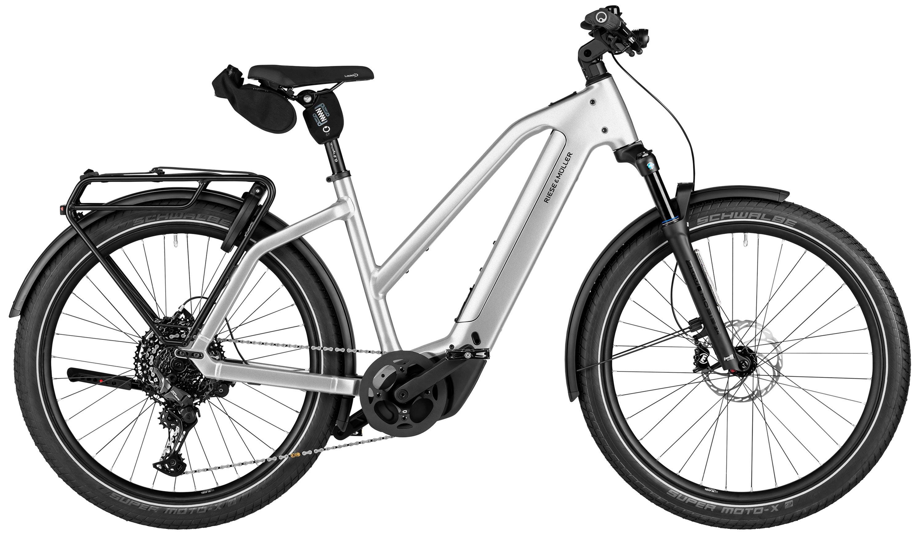 Riese & Müller Charger5 Mixte touring Schwarz/Blau