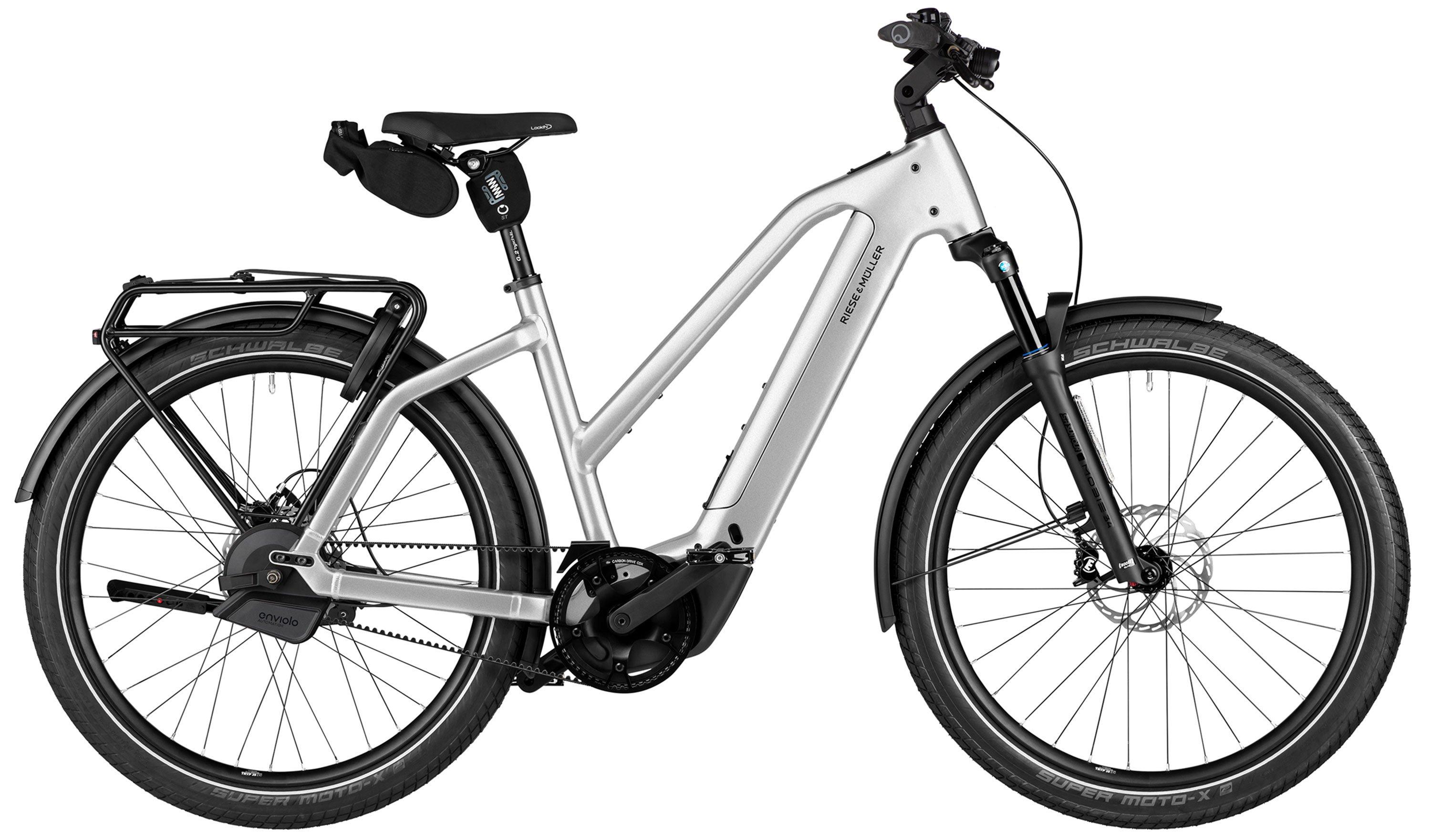 Riese & Müller Charger5 Mixte automatic Schwarz/Blau