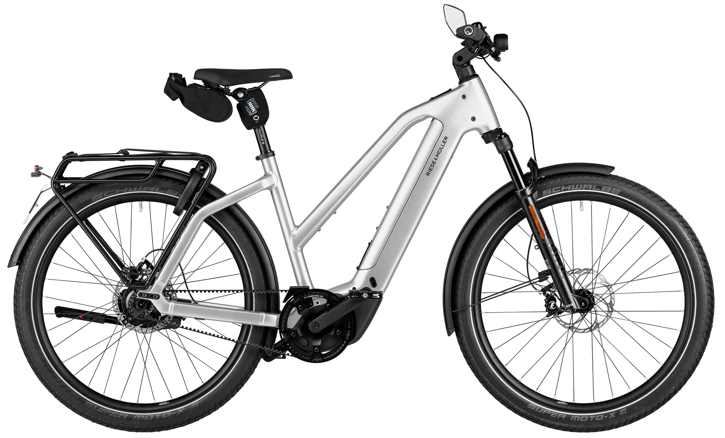 Riese & Müller Charger5 Mixte rohloff HS Schwarz/Blau