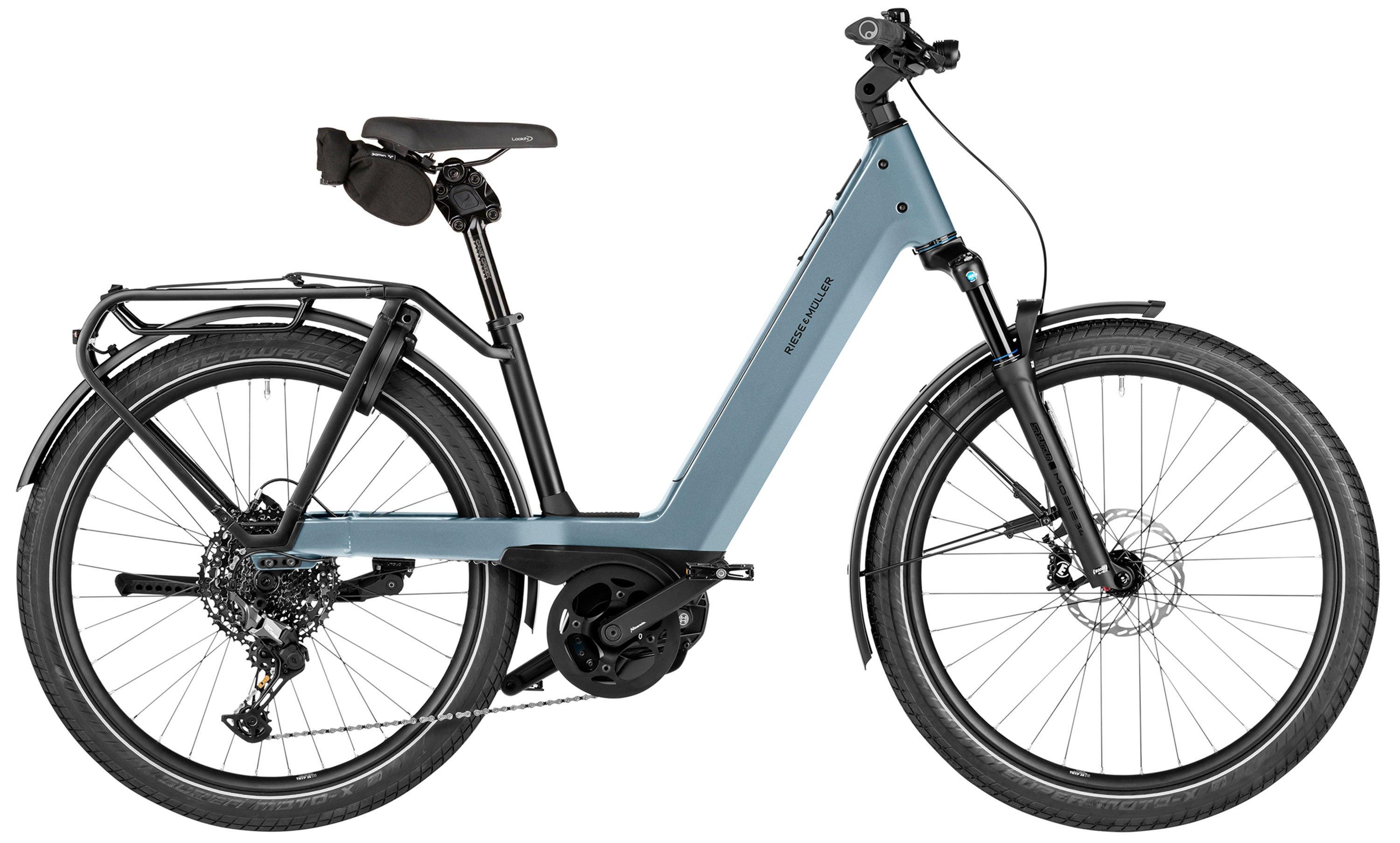 Riese & Müller Nevo5 touring Blau – Image 1