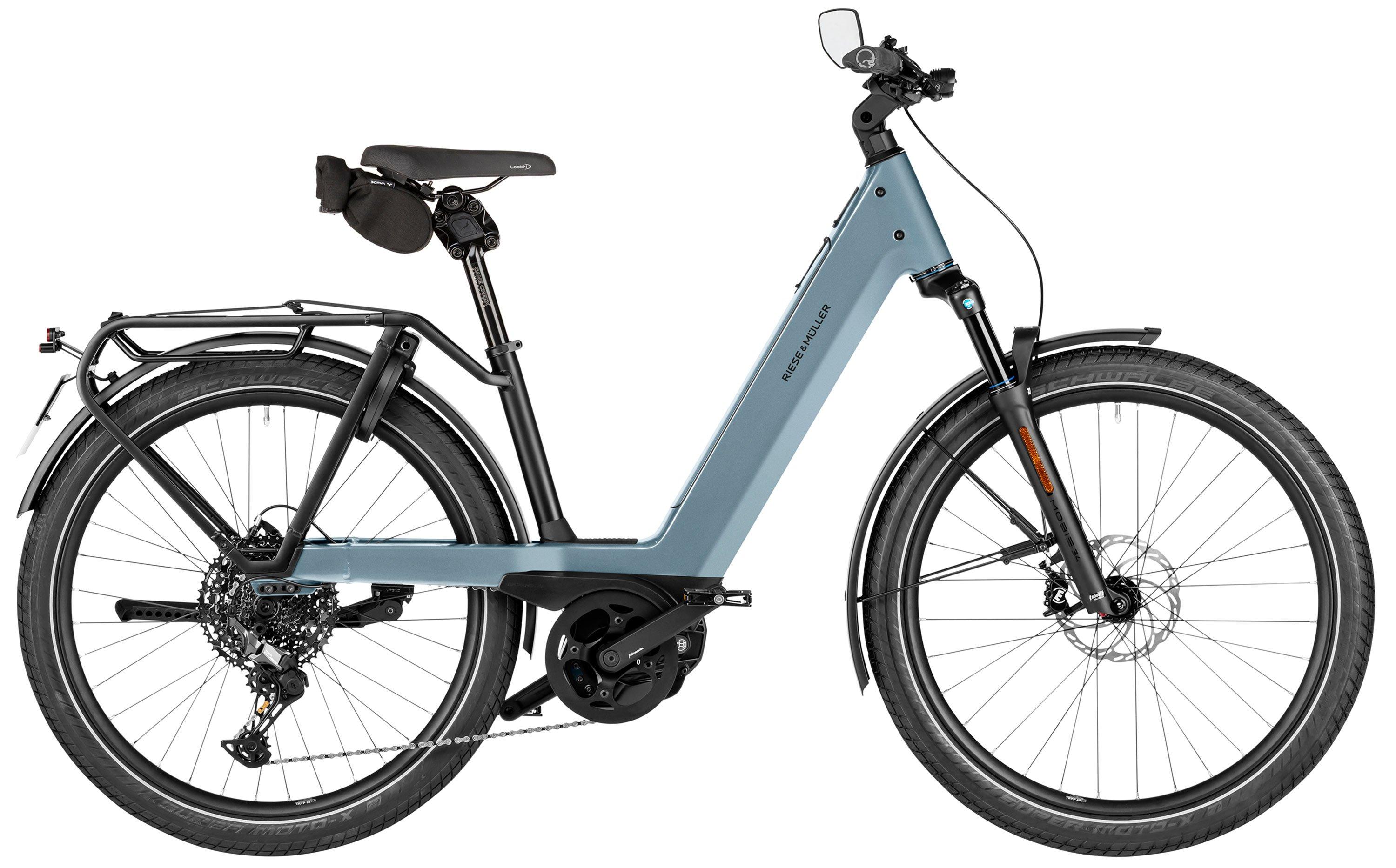 Riese & Müller Nevo5 touring HS Blau