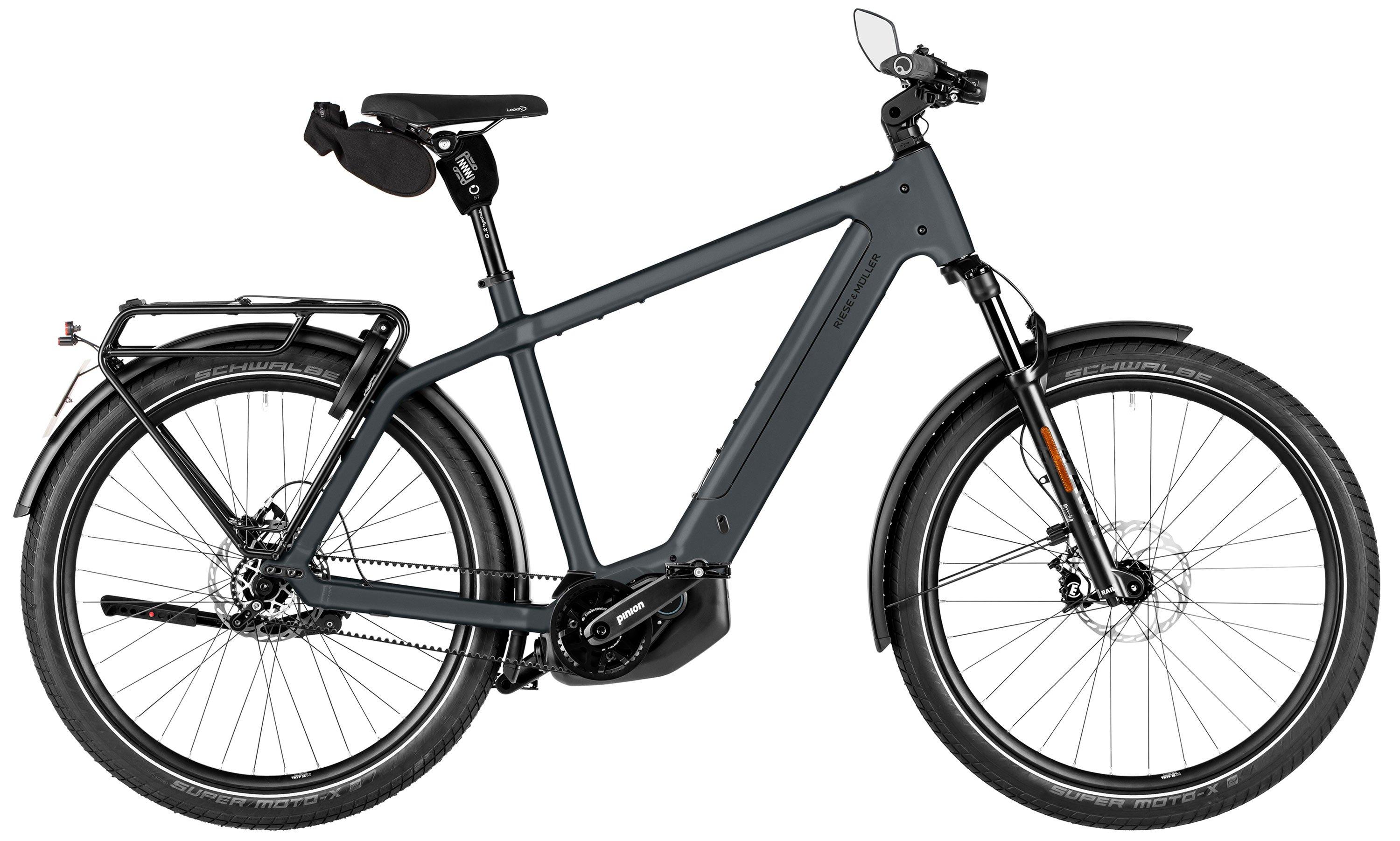 Riese & Müller Charger5 pinion HS Testbike Grau