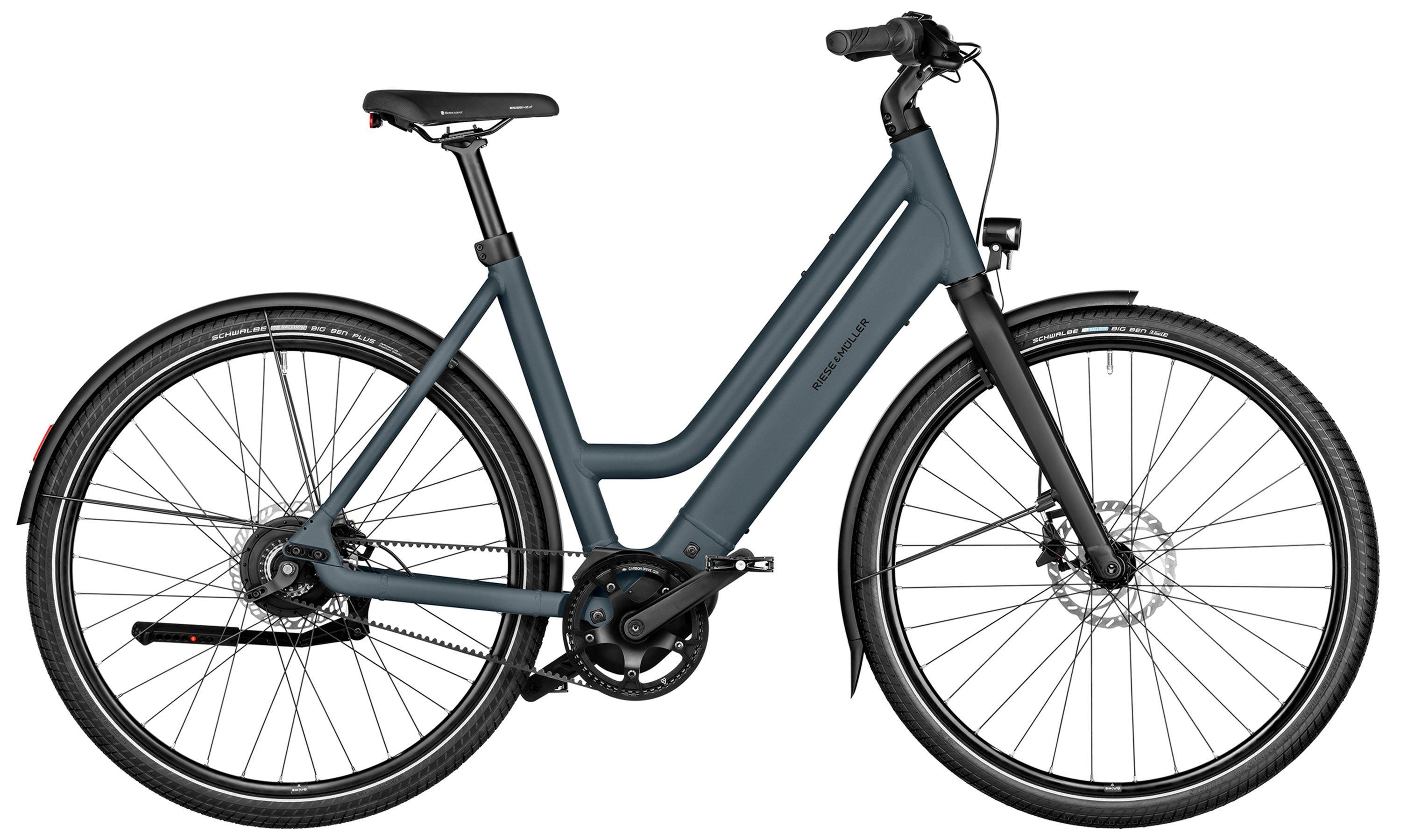 Riese & Müller Culture Mixte vario Testbike Schwarz/Blau