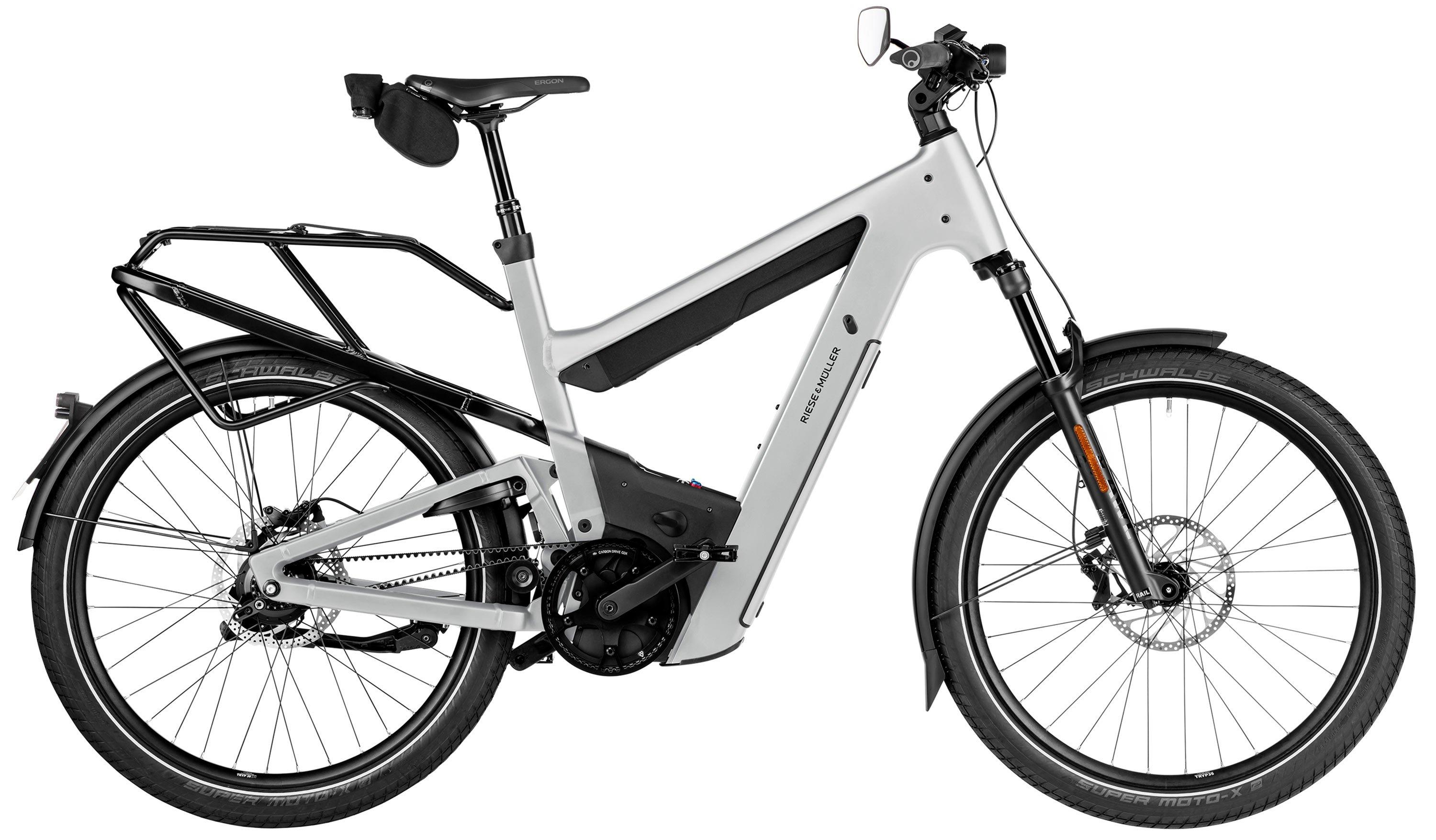 Riese & Müller Superdelite5 rohloff HS Testbike Grau