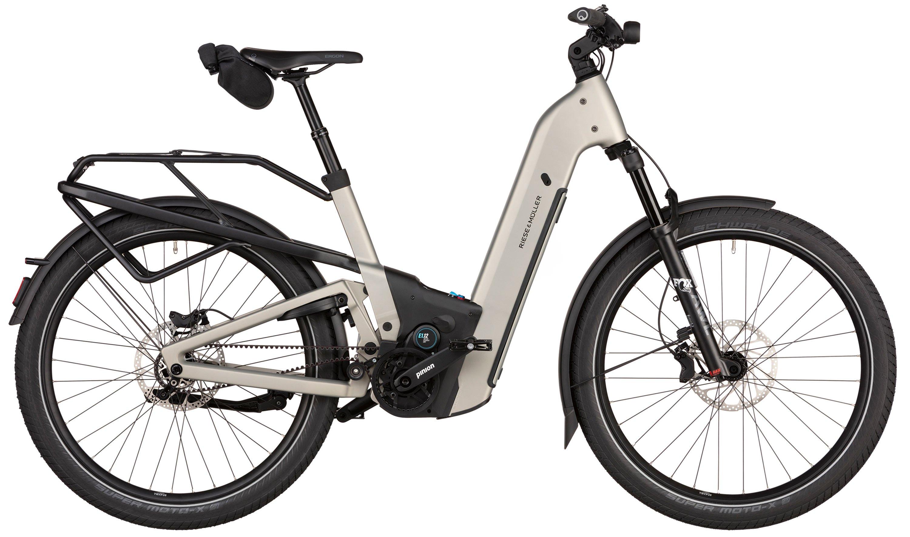 Riese & Müller Homage5 pinion Testbike Weiß/Schwarz/Beige