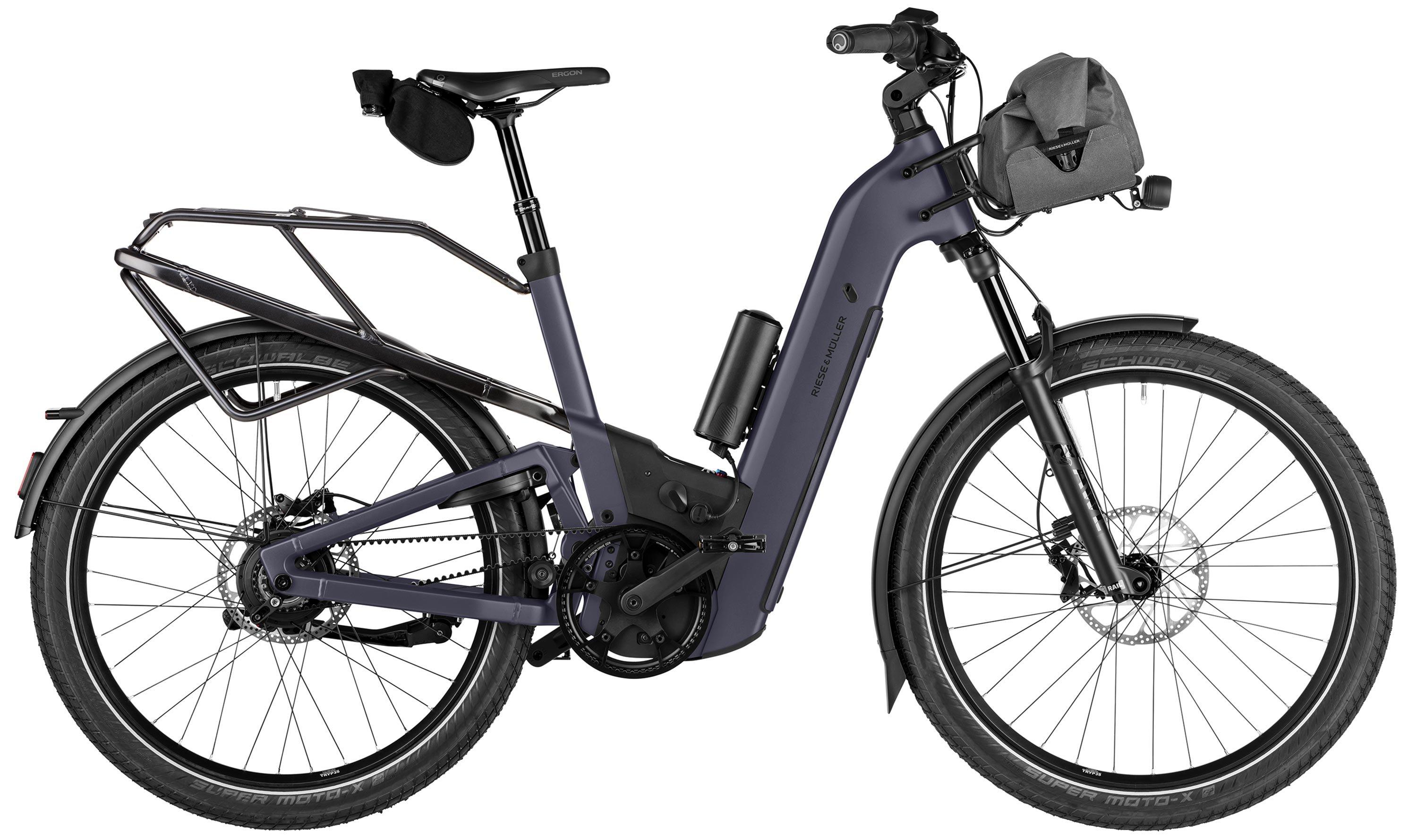 Riese & Müller Homage5 vario Testbike Schwarz/Blau
