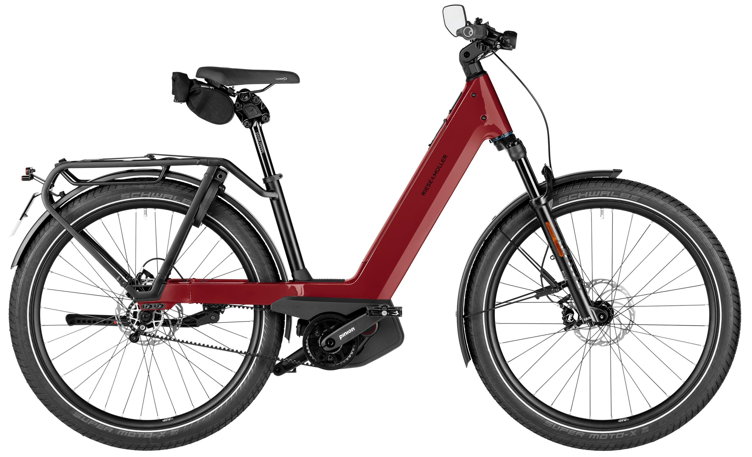 Riese & Müller Nevo5 pinion HS Testbike Offroad Kit Rot