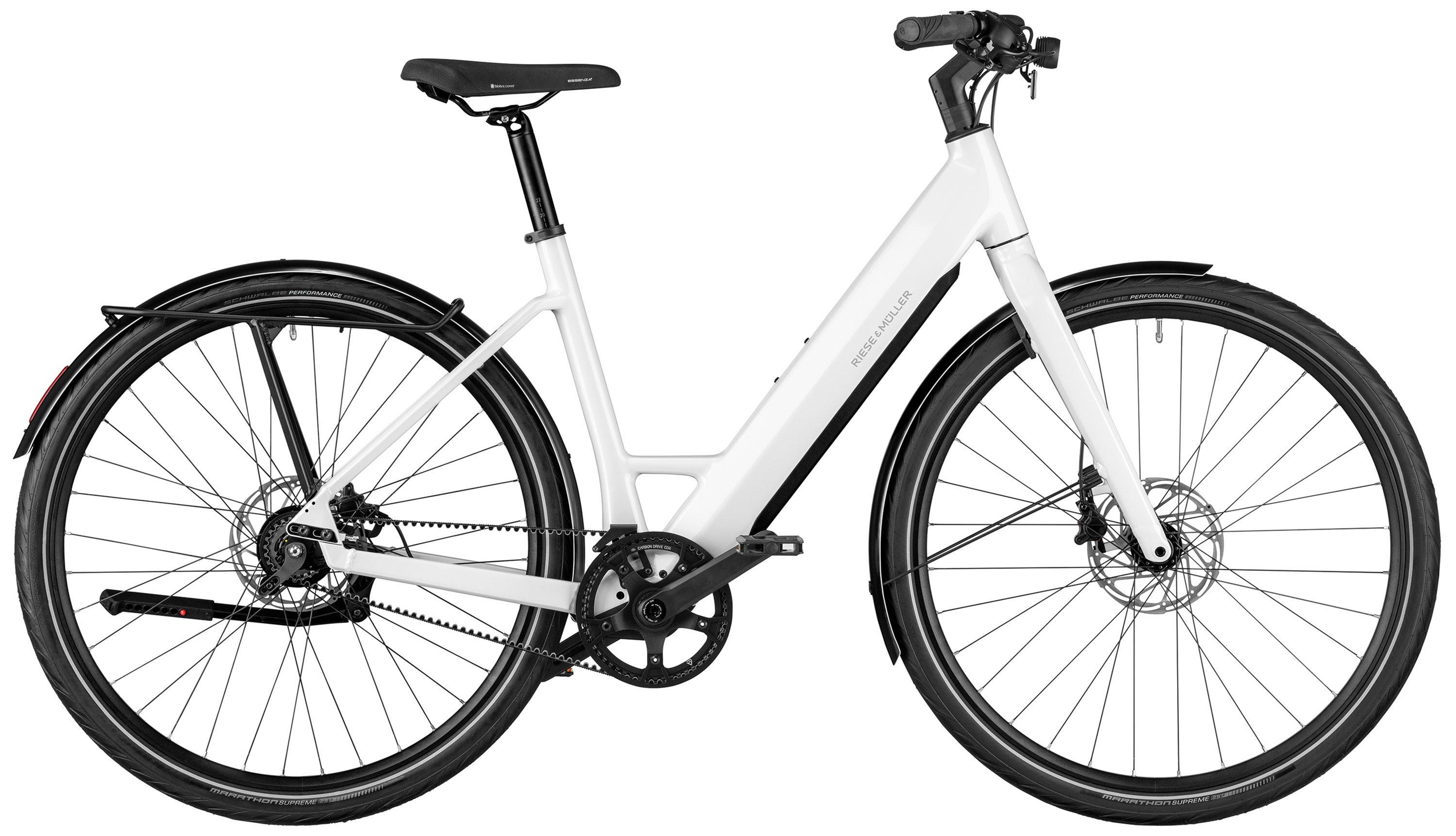 Riese & Müller UBN Six silent Testbike Weiß