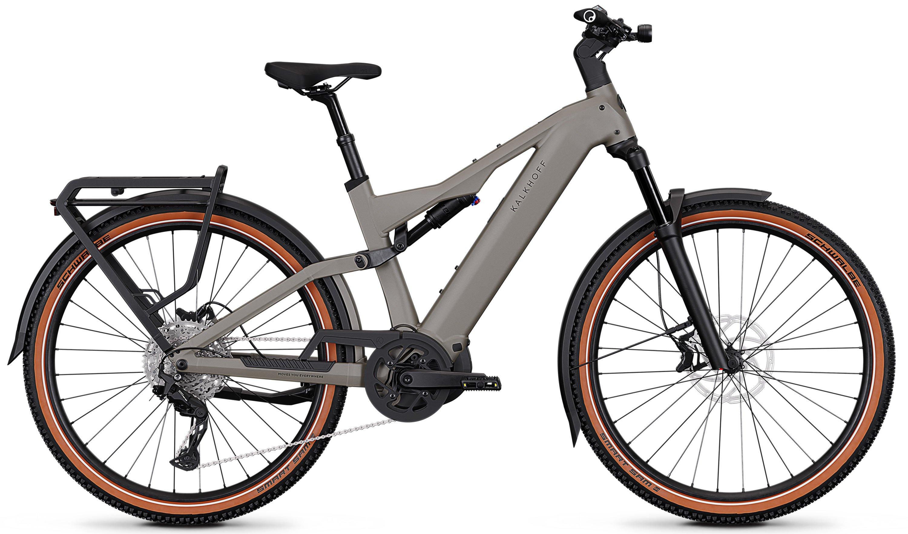 Kalkhoff ENTICE 7+ MOVE Grau/Braun