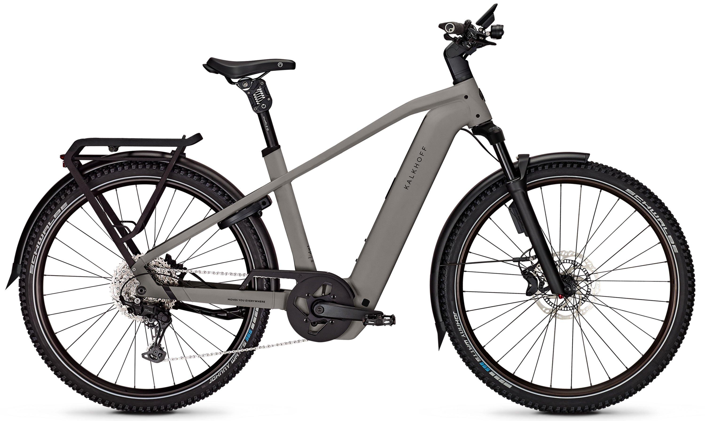 Kalkhoff ENTICE 5+ EXCITE ABS Grau/Braun