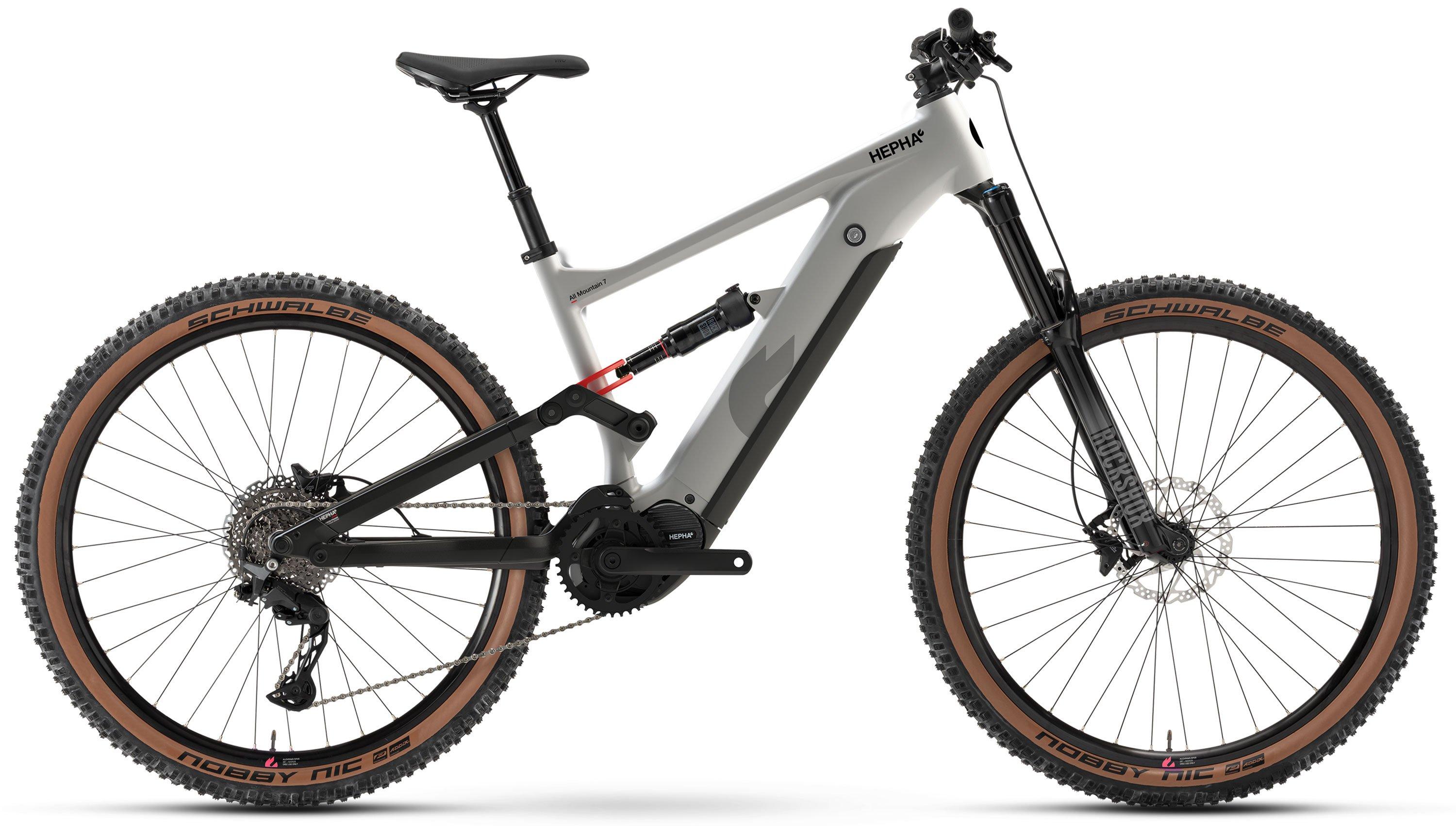 HEPHA All Mountain 7 Alloy Long Range Weiß/Grau