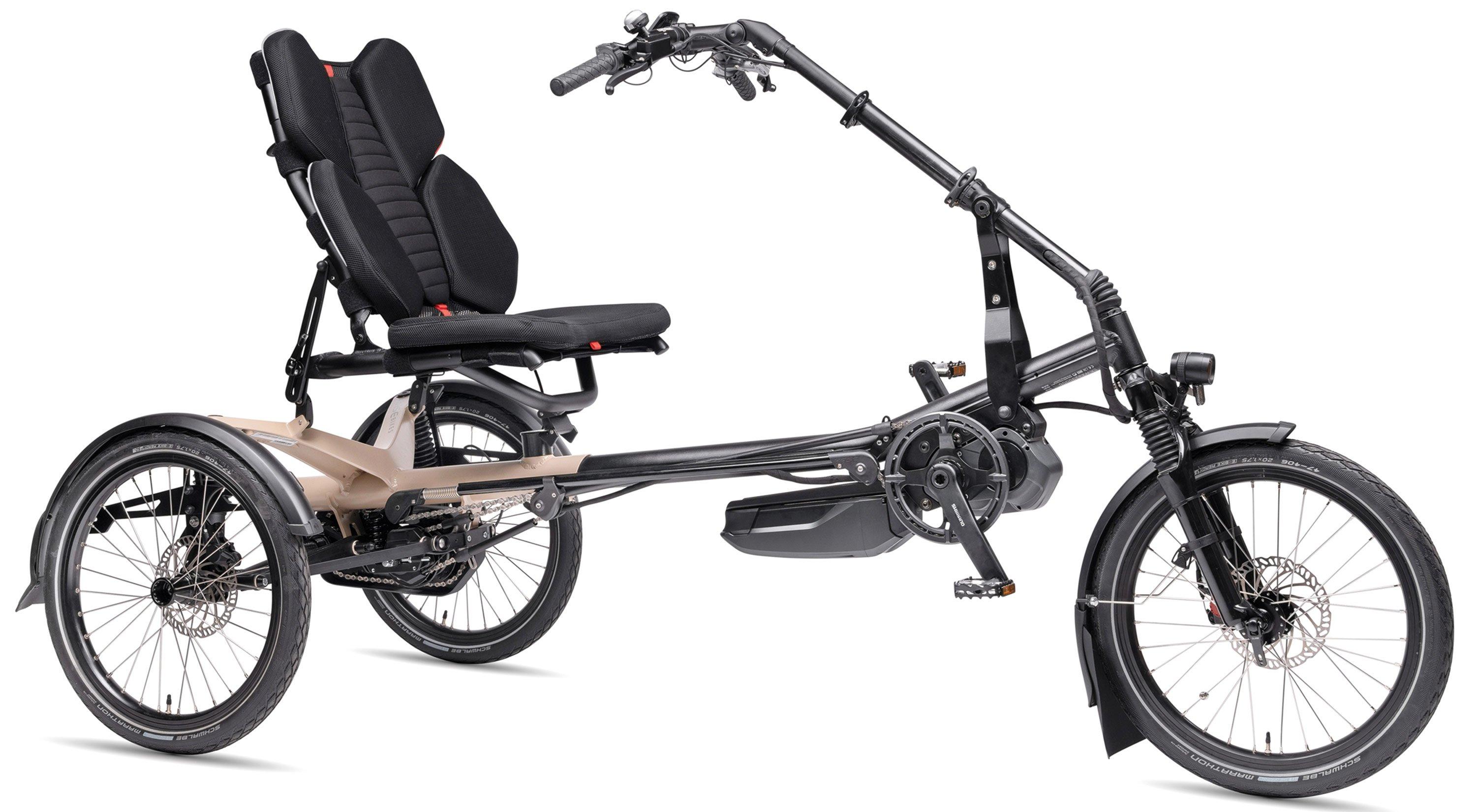 Hase Bikes Kettwiesel ONE UP Schwarz/Braun/Beige – Image 1