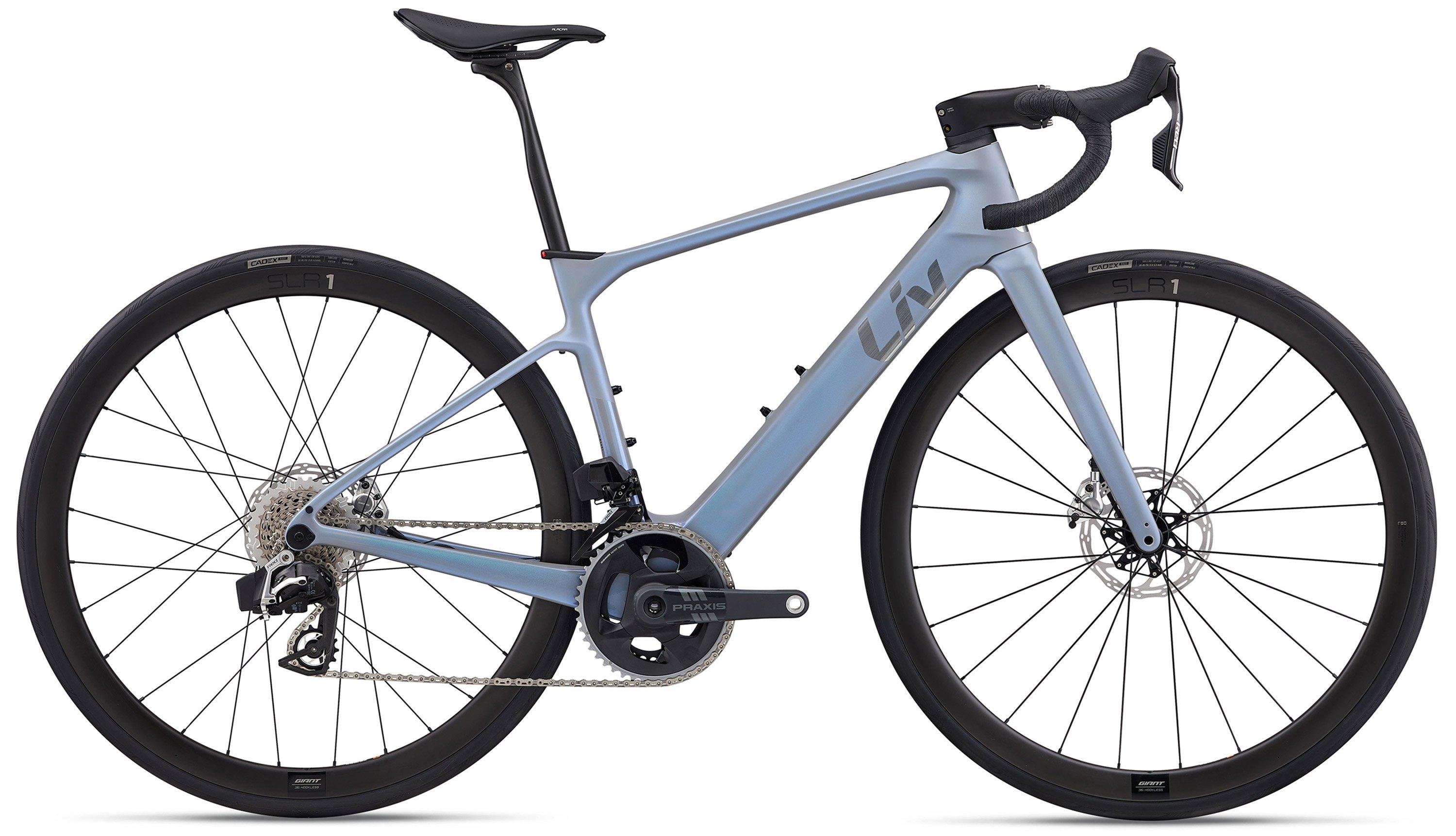 Liv Avail Advanced E+ Elite 0 Blau/Silber