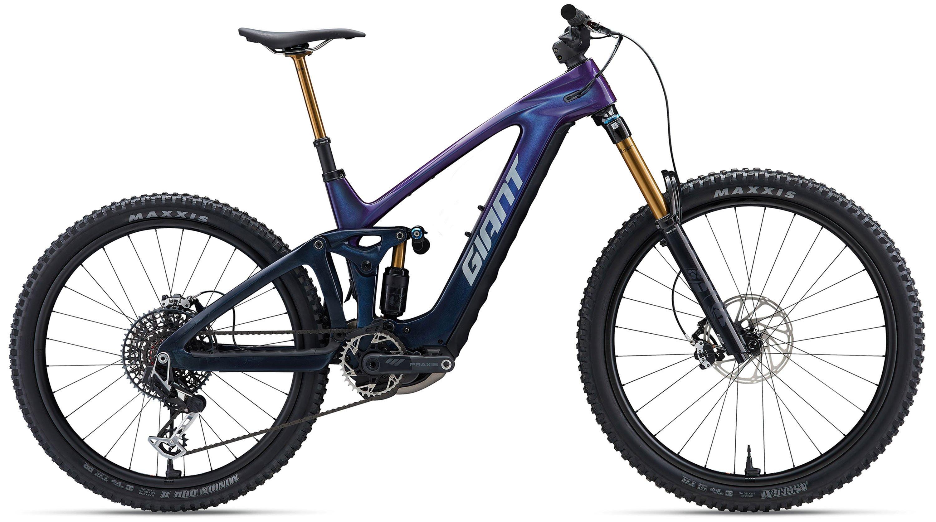 Giant Reign Advanced E+ 0 Schwarz/Gold/Lila