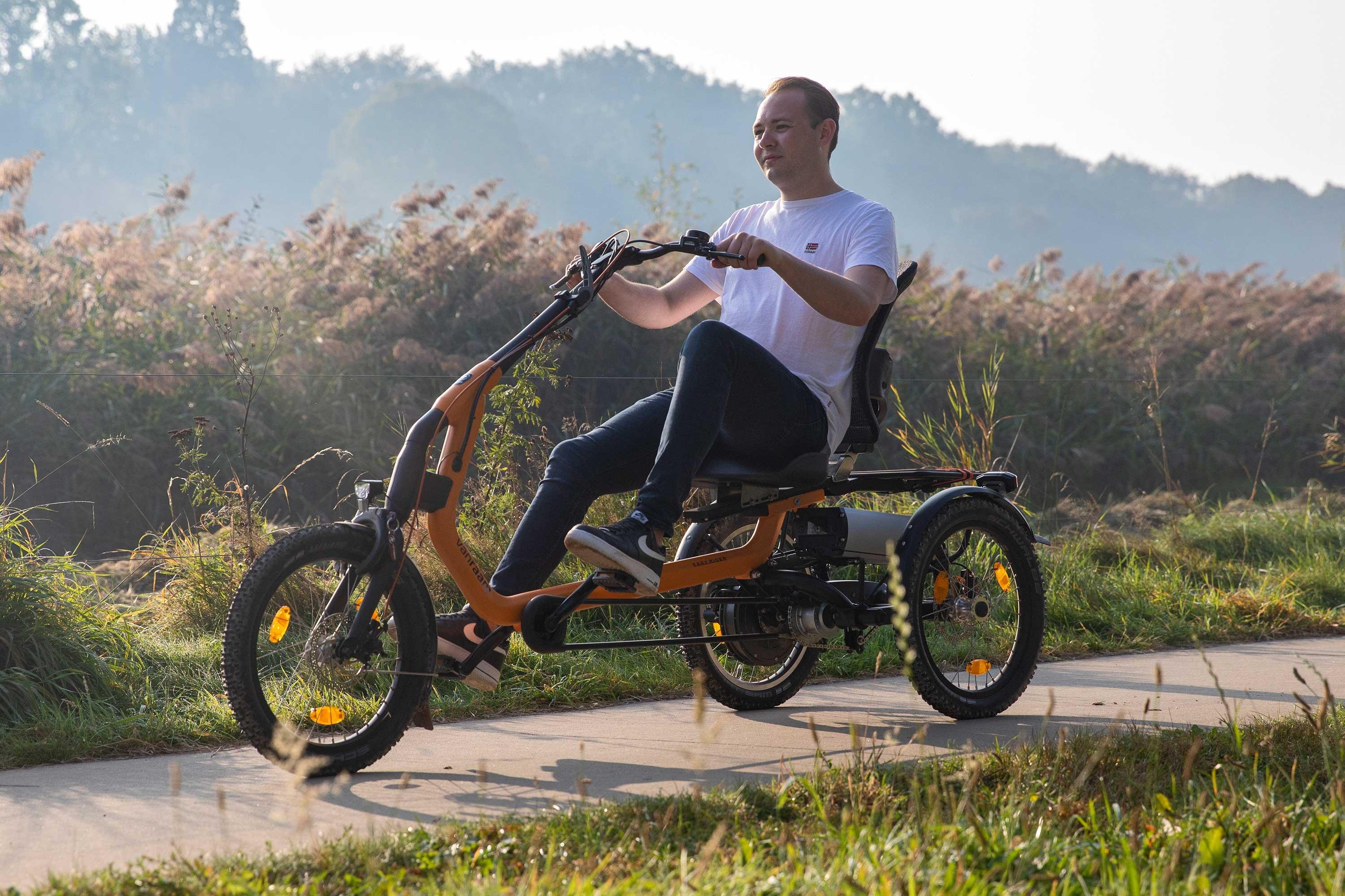 vanRaam Easy Rider 3 Schwarz/Orange/Gelb – Image 2