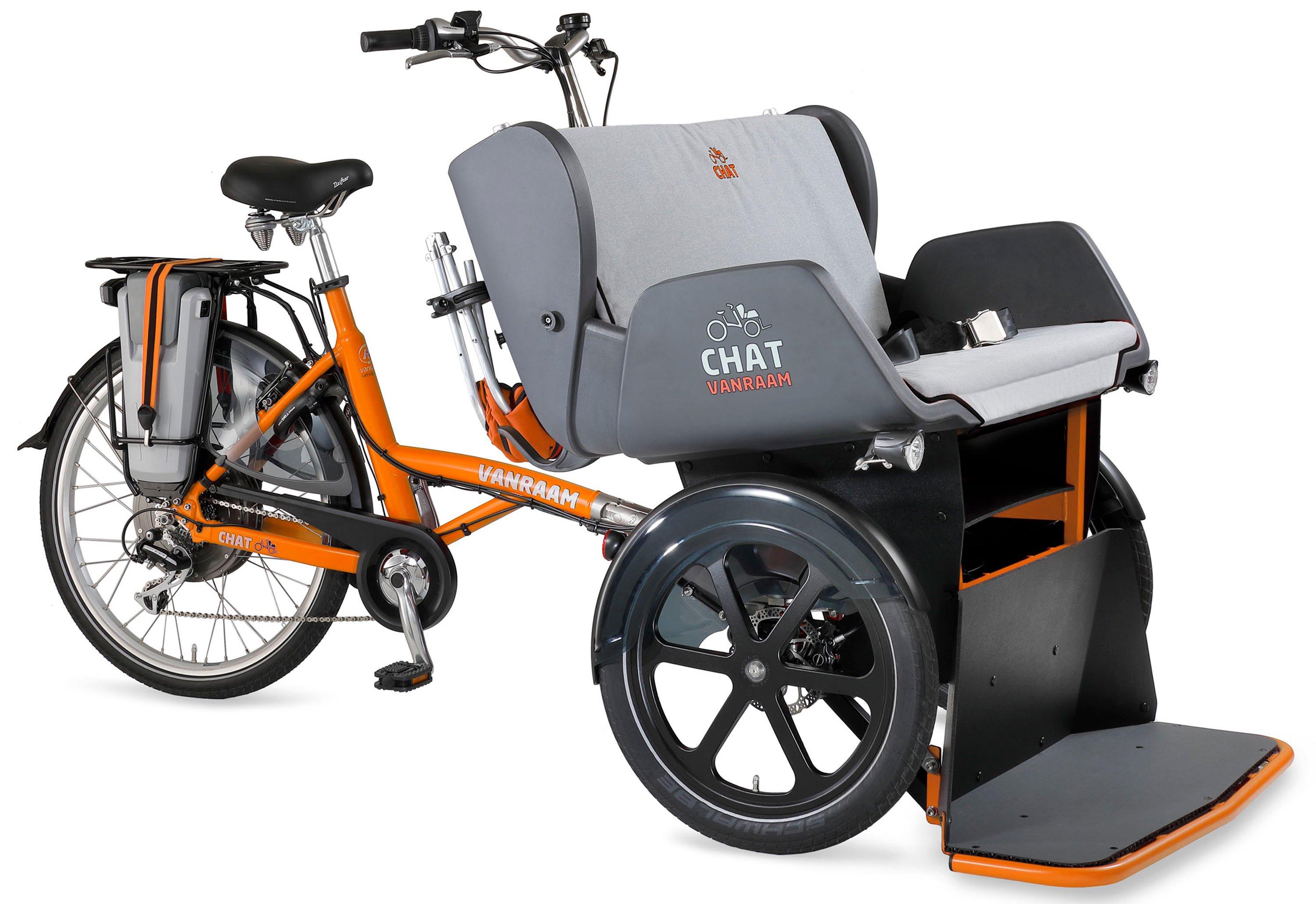 vanRaam Chat Schwarz/Orange/Gelb – Image 1