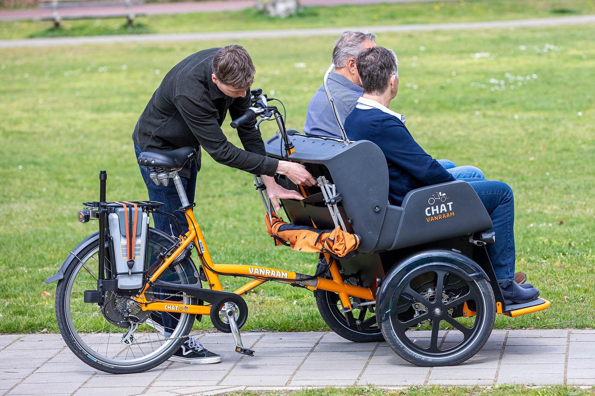 vanRaam Chat Schwarz/Orange/Gelb – Image 3