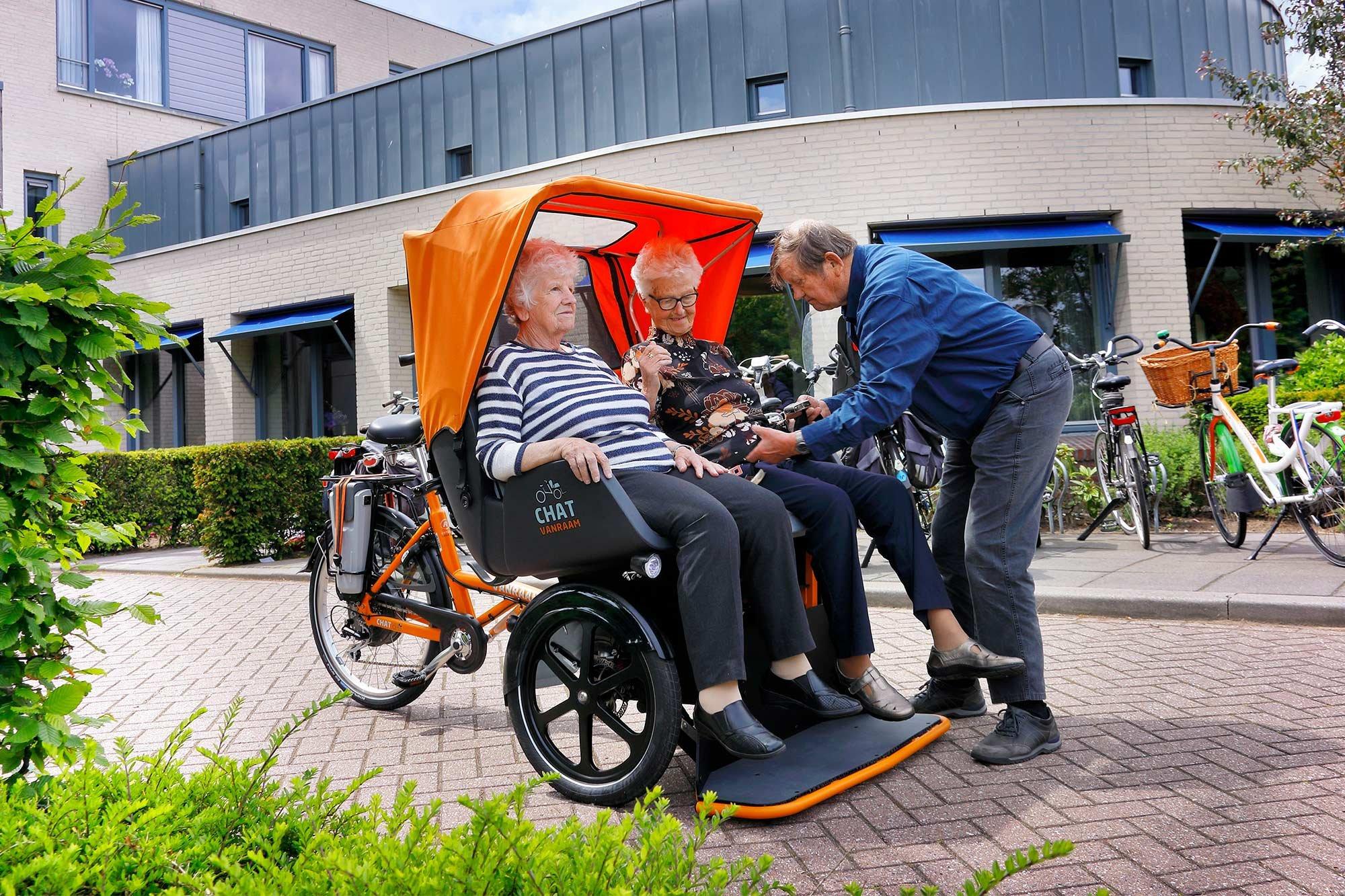 vanRaam Chat Schwarz/Orange/Gelb – Image 4
