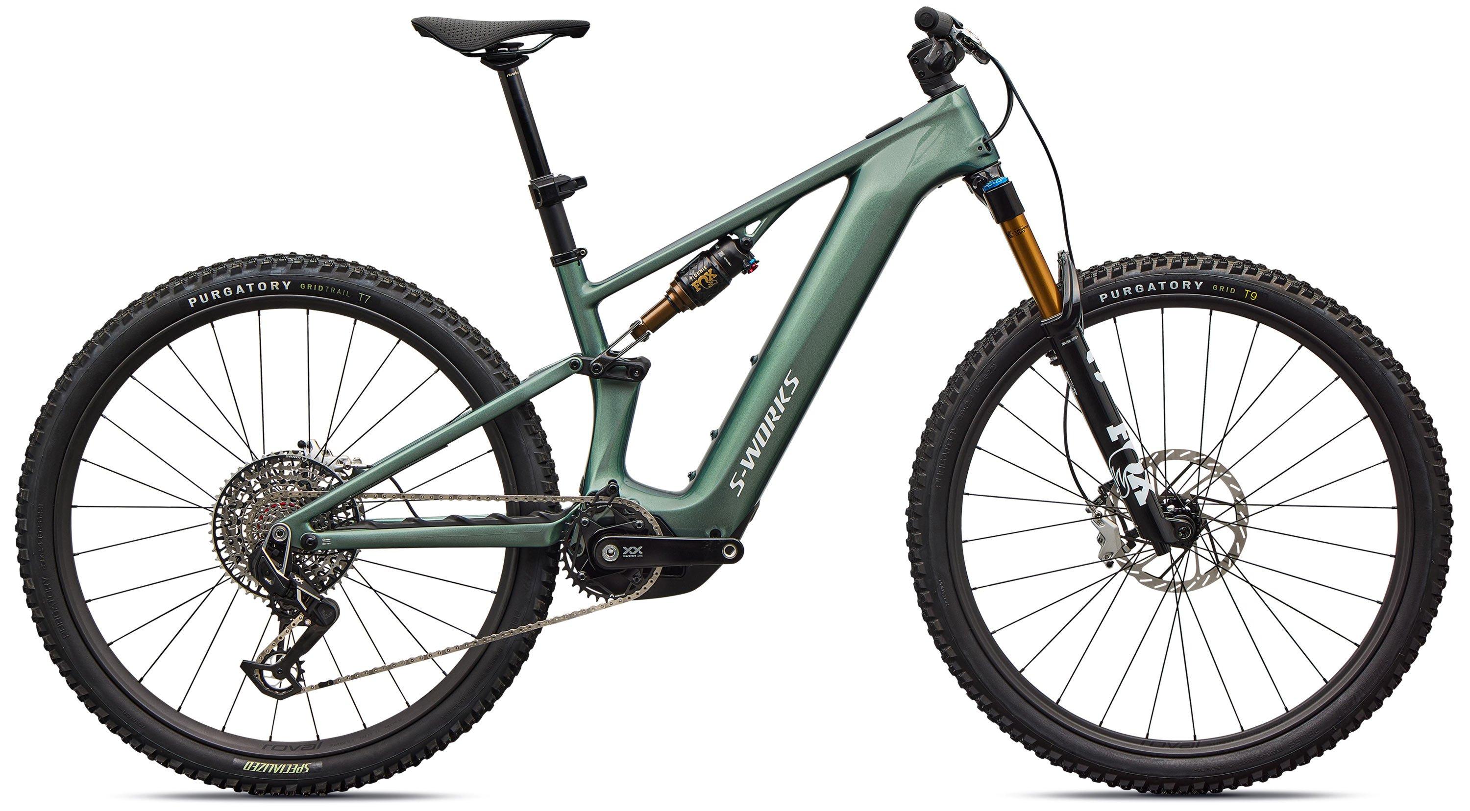 Specialized S-Works Turbo Levo R Grün/Gold