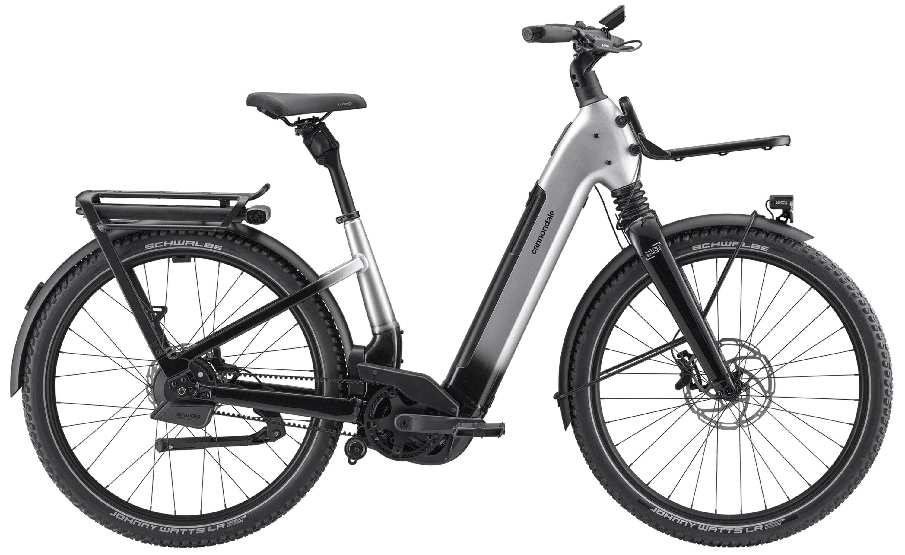 Cannondale Tesoro Automatiq Low StepThru HS Grau/Silber