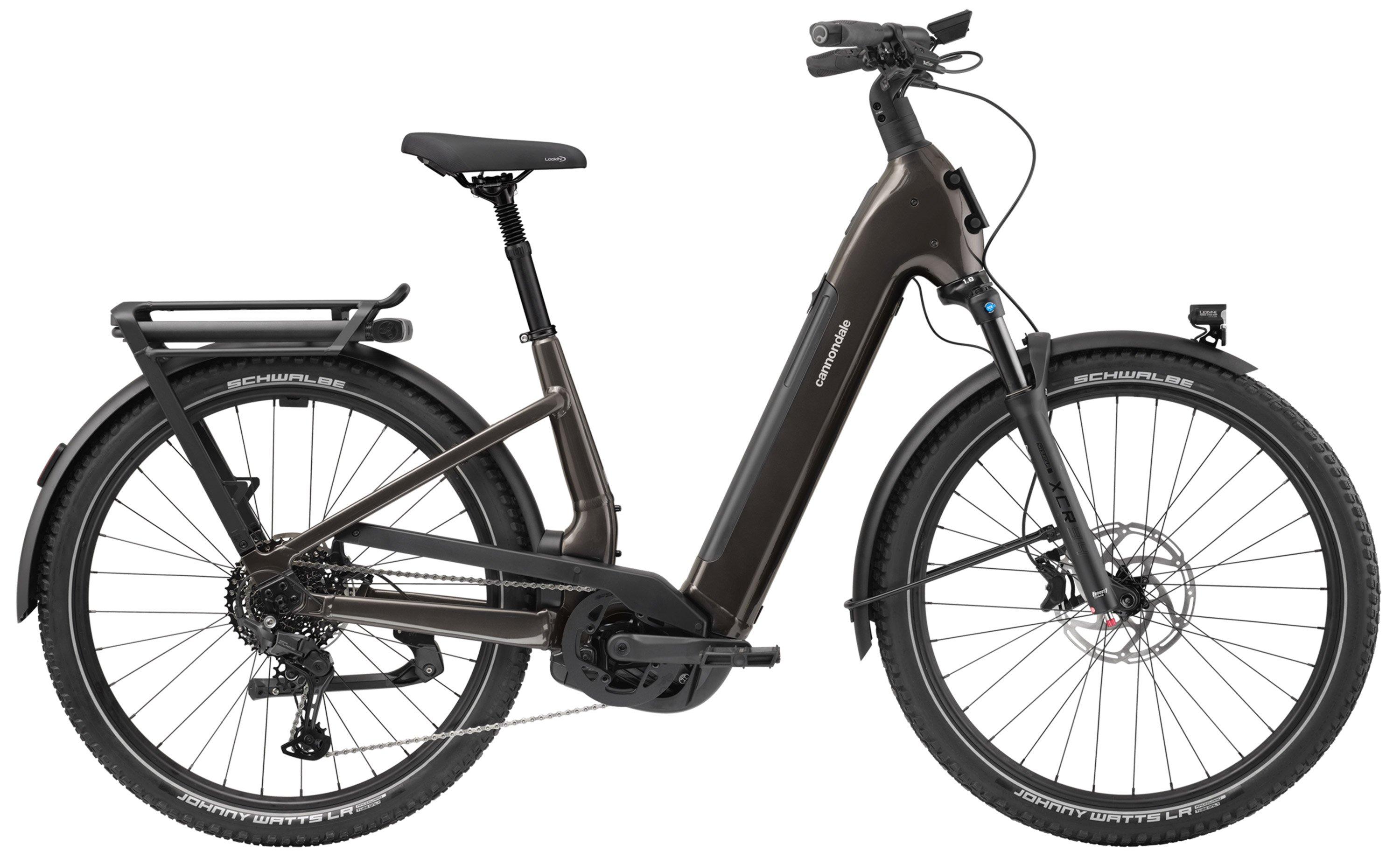 Cannondale Tesoro 1 Low StepThru Schwarz/Anthrazit – Image 1
