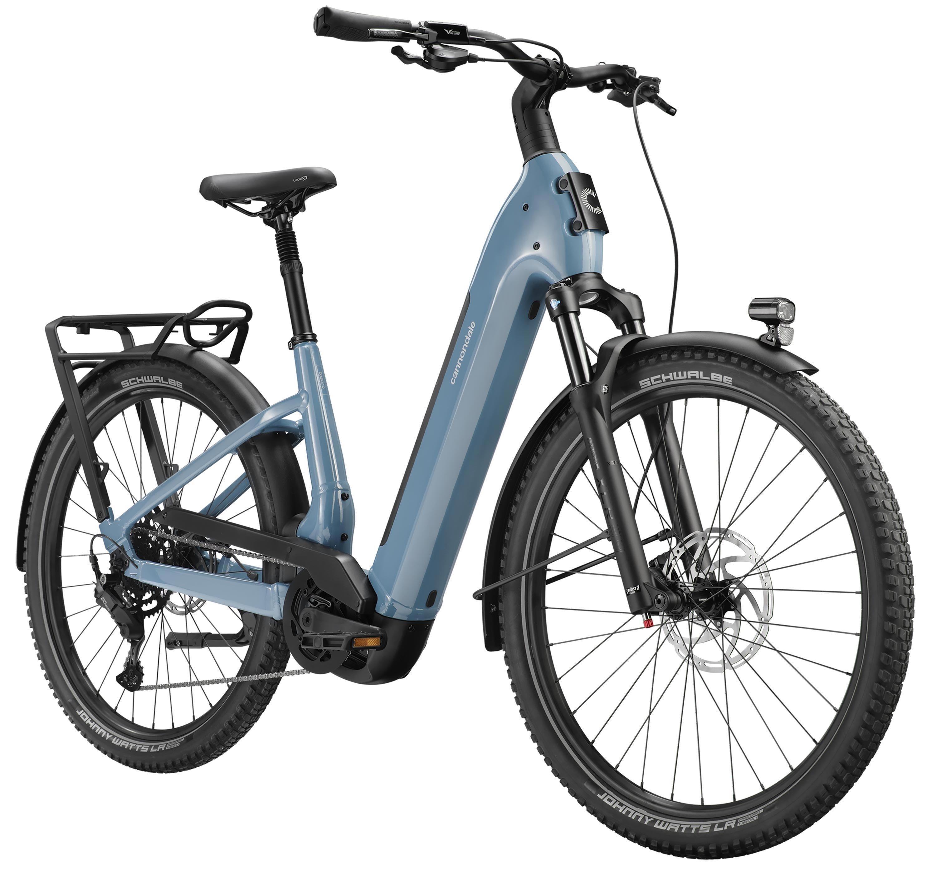Cannondale Tesoro 2 Low StepThru Schwarz/Blau – Image 2