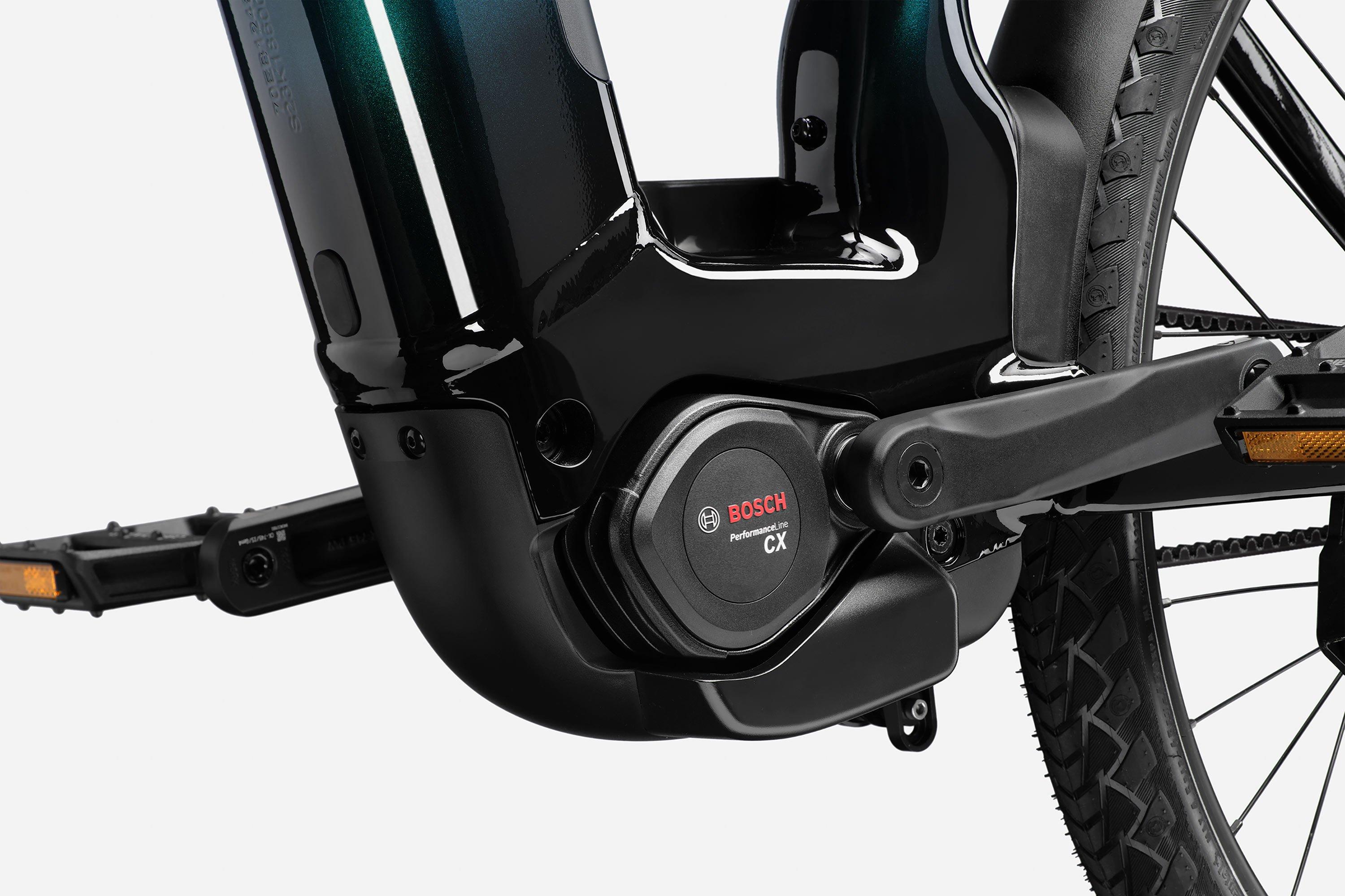 Cannondale Mavaro 1 Low StepThru Schwarz/Blau/Türkis – Image 3